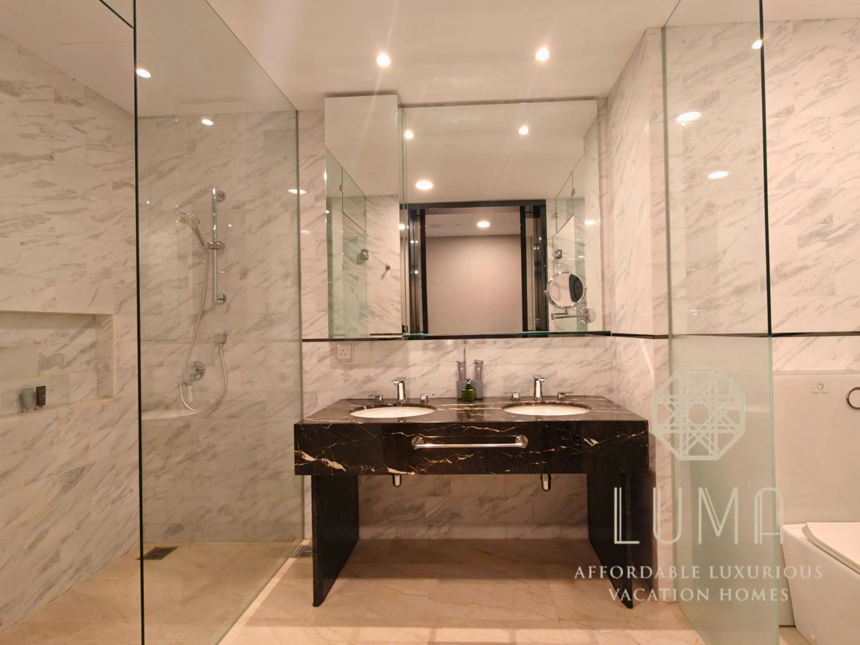 Bathroom in The Platinum 2 Kuala Lumpur by LUMA