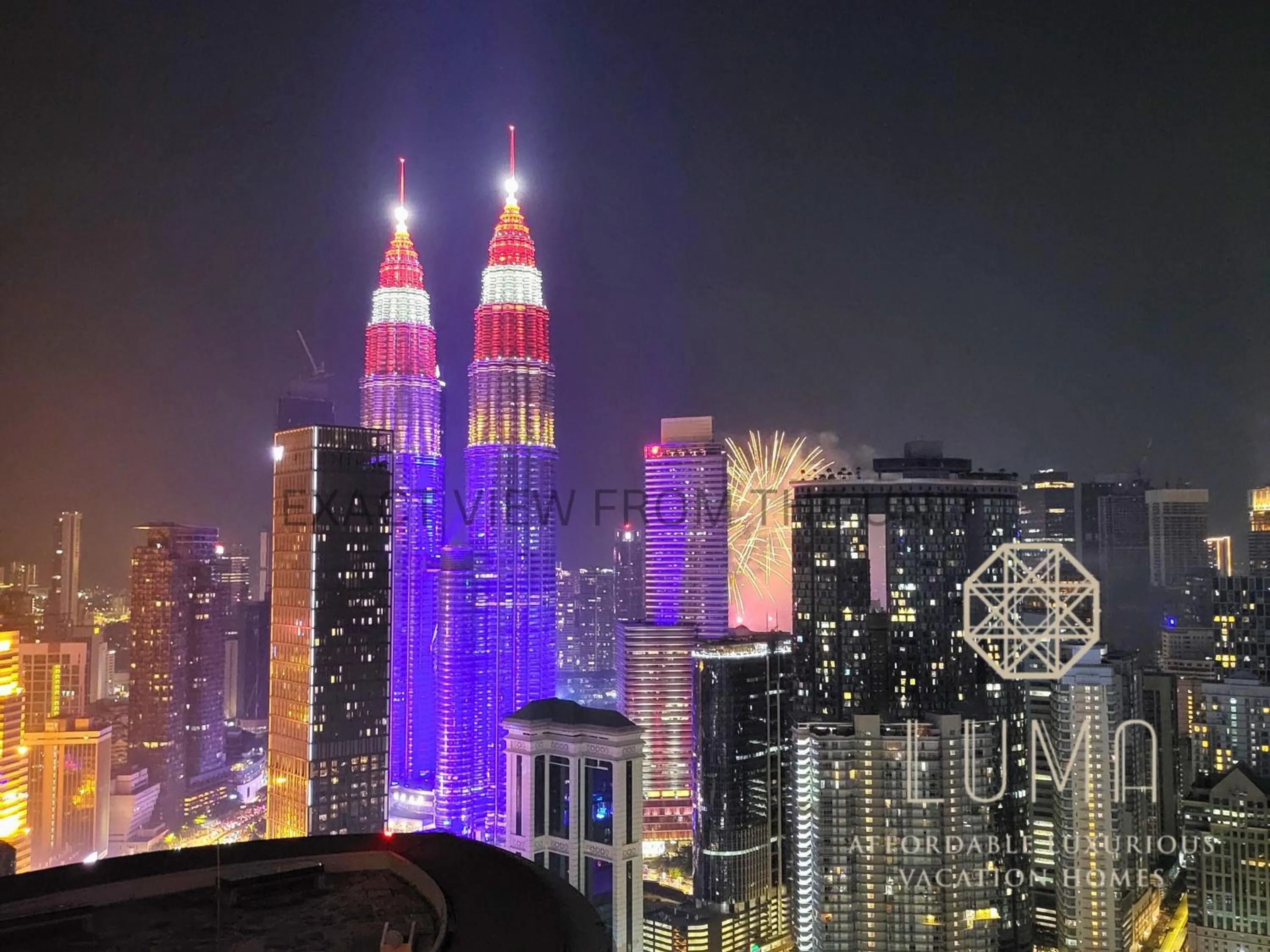 City view in The Platinum 2 Kuala Lumpur by LUMA