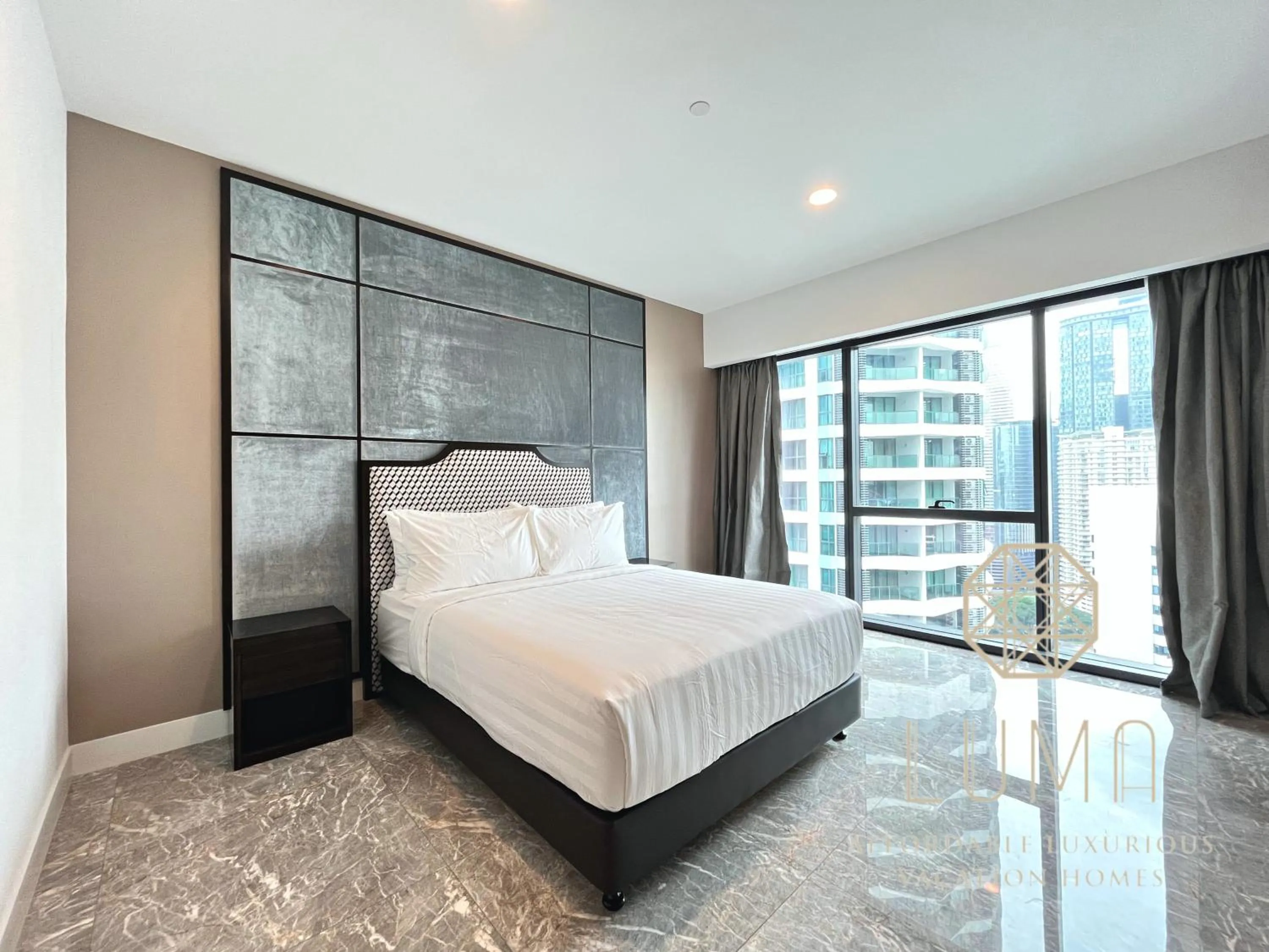 Bed in The Platinum 2 Kuala Lumpur by LUMA
