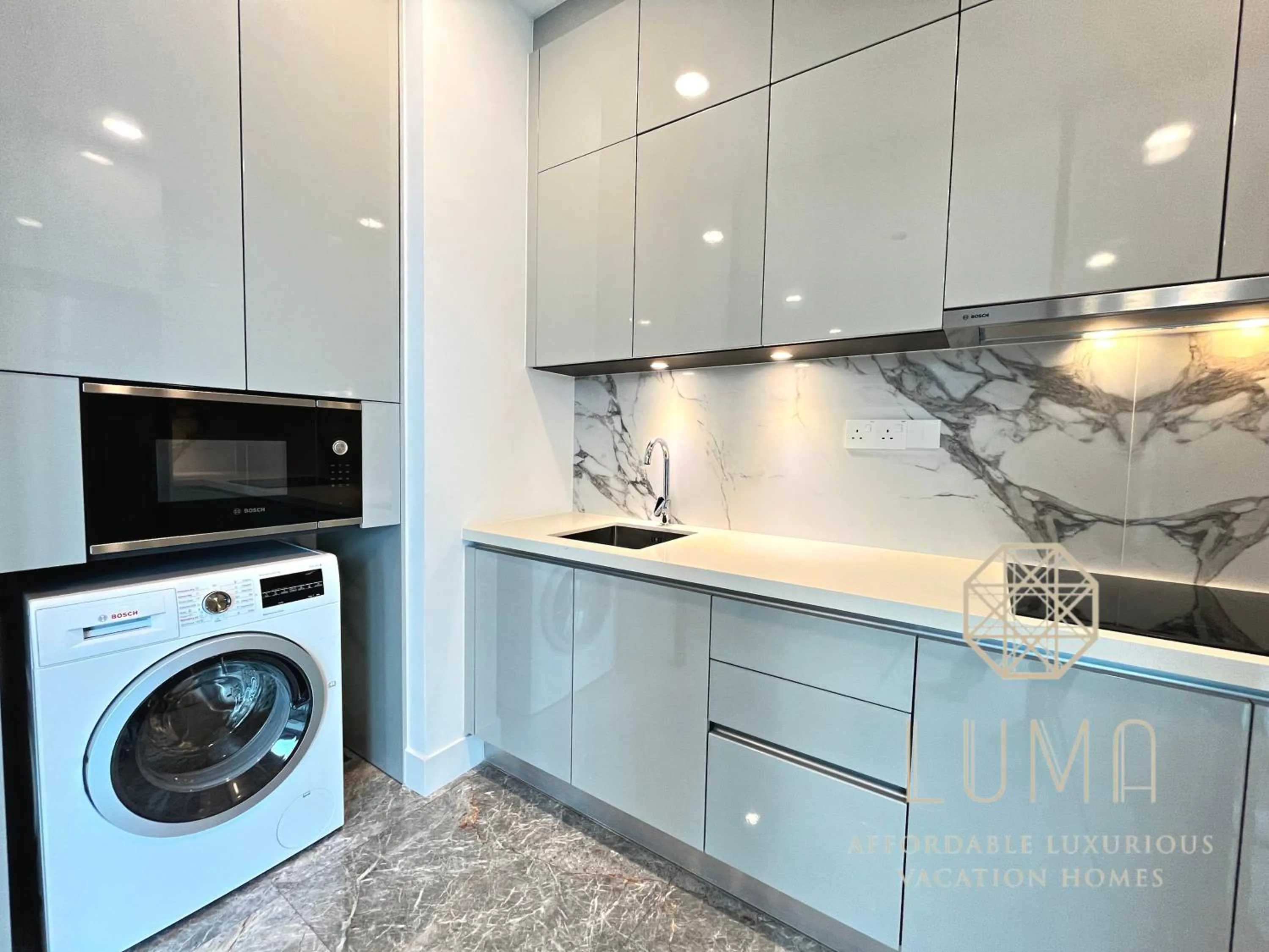 Kitchen or kitchenette in The Platinum 2 Kuala Lumpur by LUMA