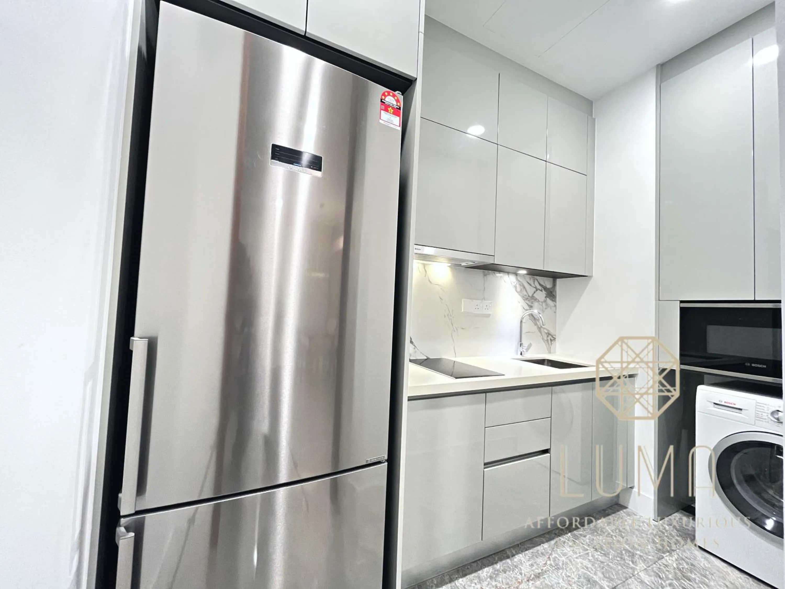 Kitchen or kitchenette in The Platinum 2 Kuala Lumpur by LUMA