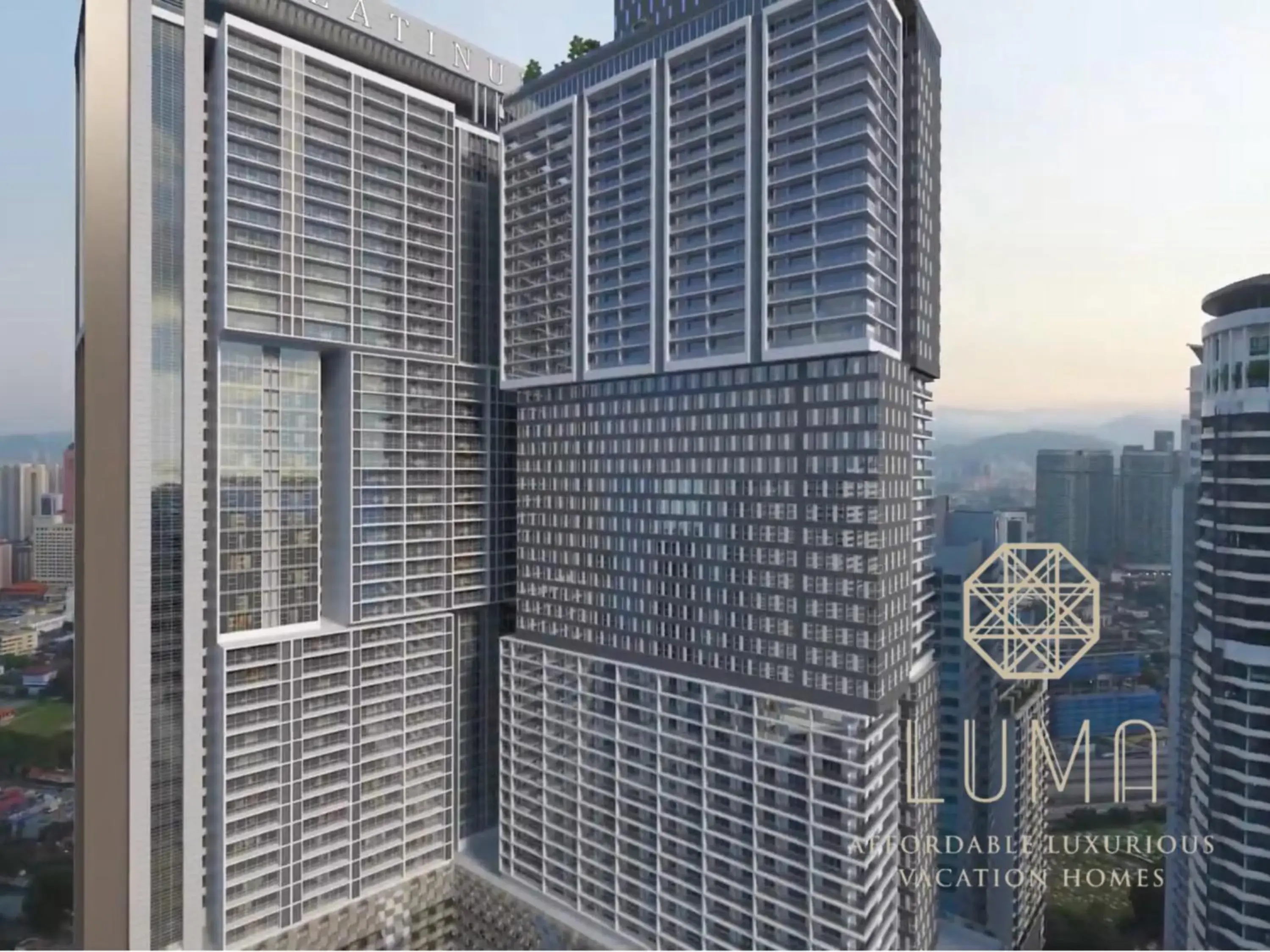 Property building in The Platinum 2 Kuala Lumpur by LUMA Property building in The Platinum 2 Kuala Lumpur by LUMA