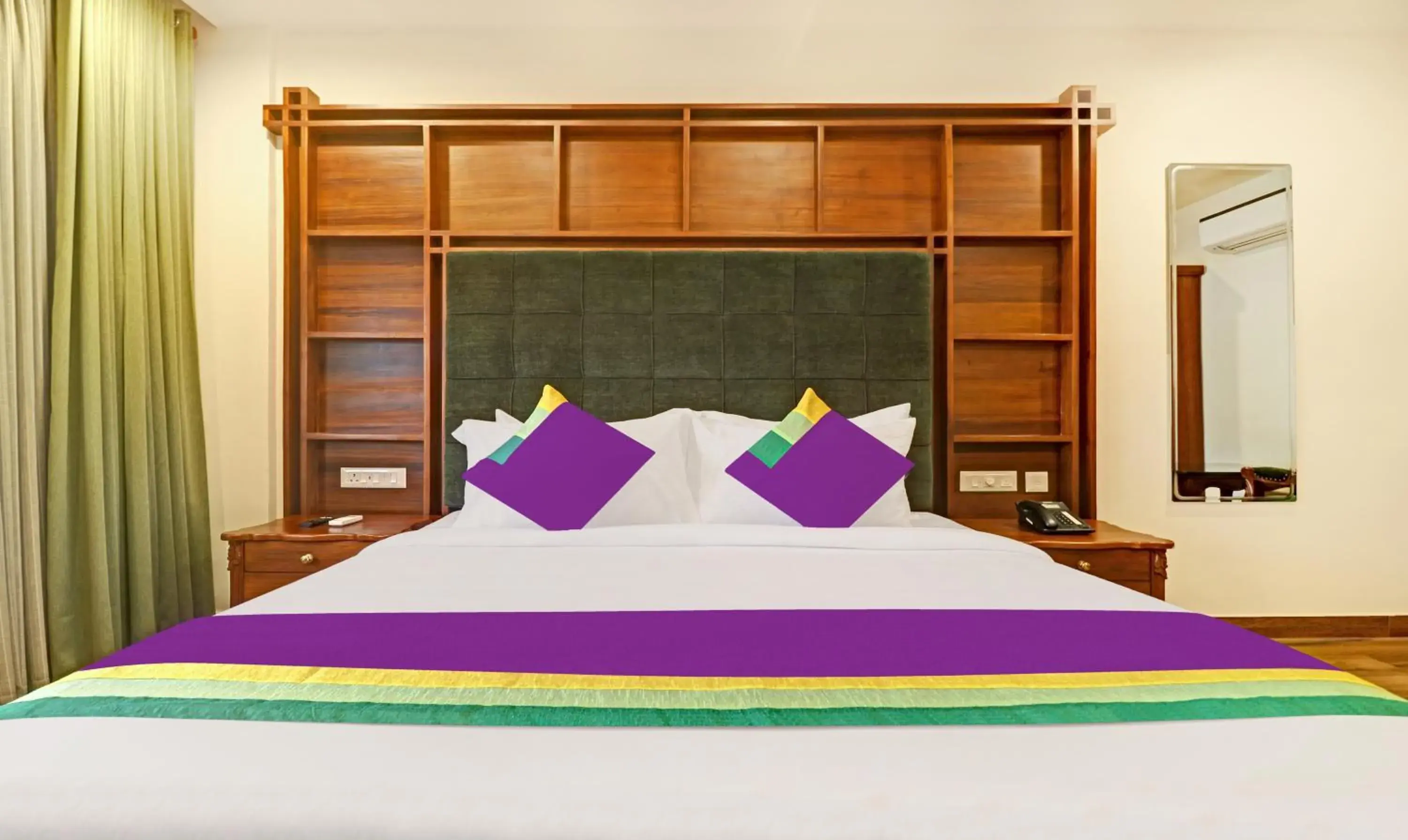 Bedroom, Bed in Treebo Premium Vahada 7 Minutes Drive From Ambalapuzha Sree Krishna Swamy Temple Bedroom, Bed in Treebo Premium Vahada 7 Minutes Drive From Ambalapuzha Sree Krishna Swamy Temple