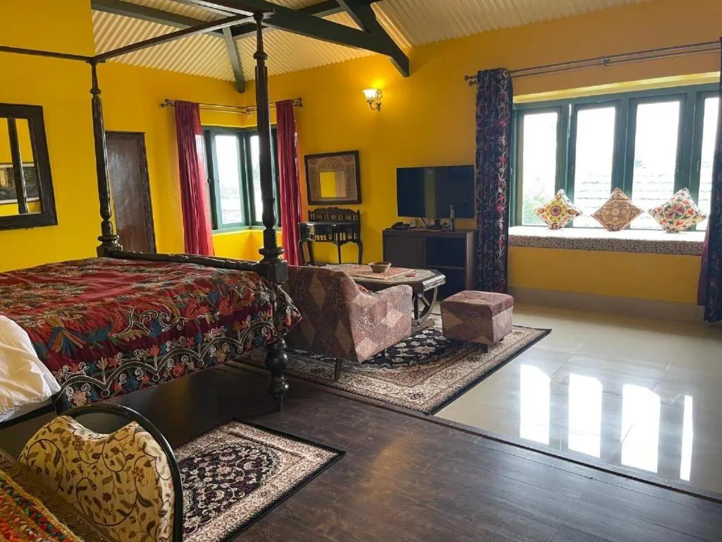 Bedroom in Habba Kadal Kashmiri Heritage Hotel & Hub