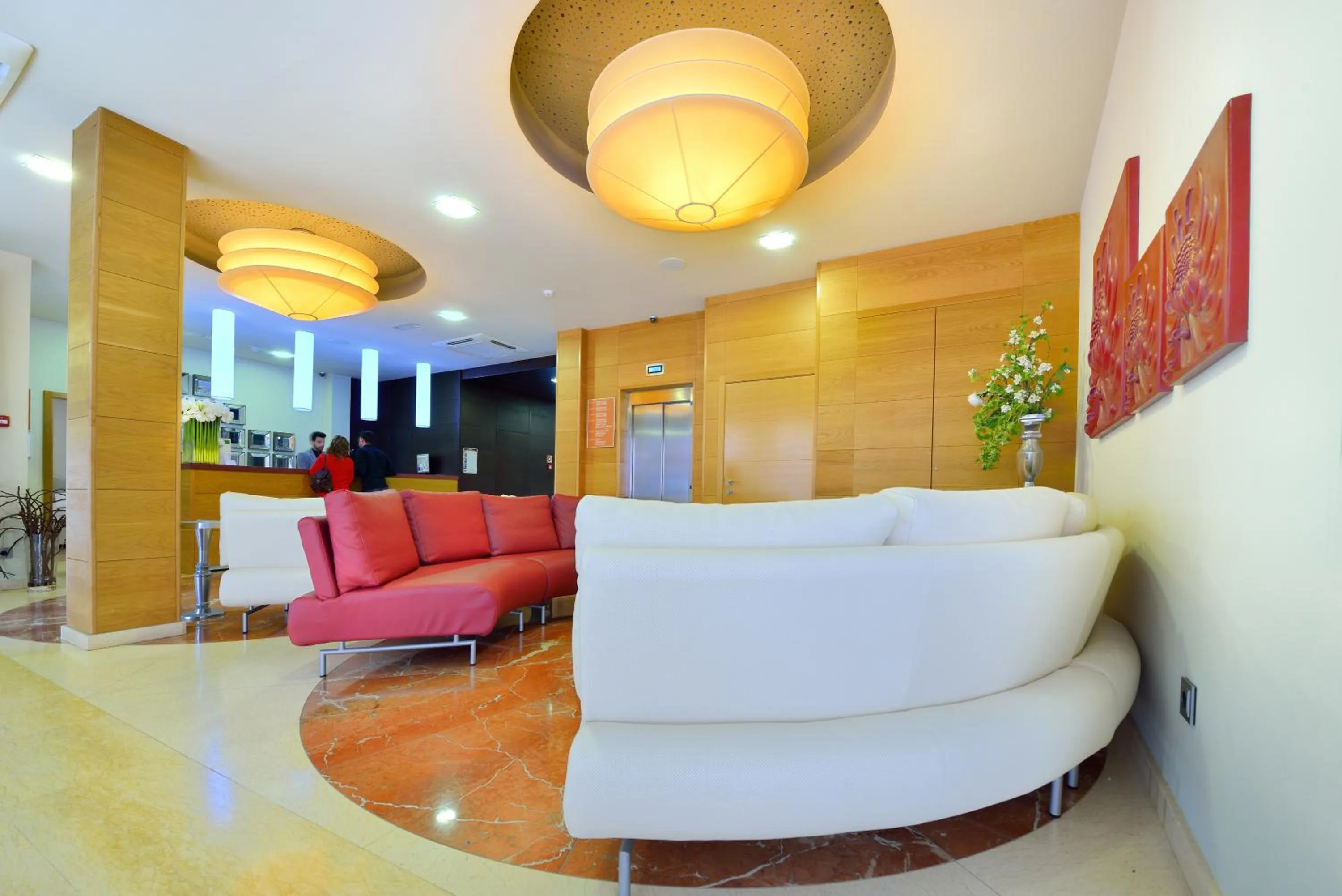 Lobby or reception in Hotel Spa Norat O Grove 3* Superior