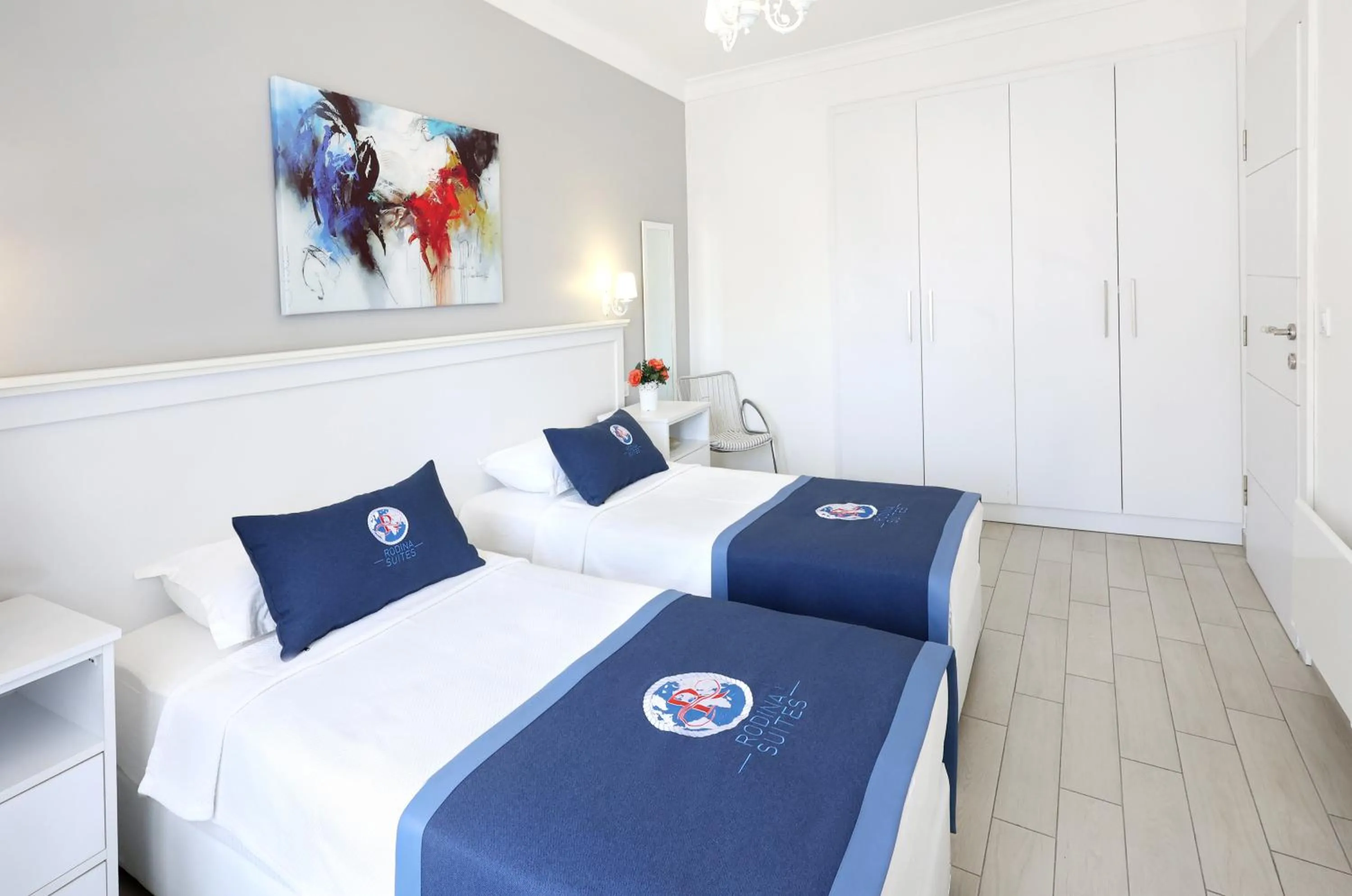 Bedroom, Bed in Rodina Suites Hotel