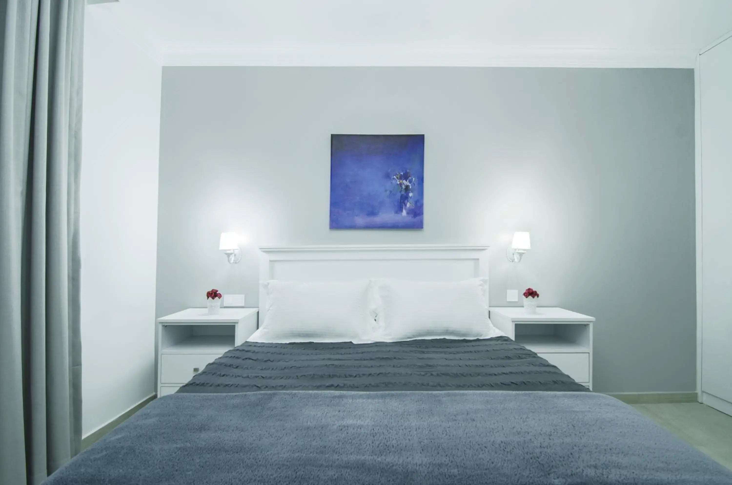 Bed in Rodina Suites Hotel Bed in Rodina Suites Hotel