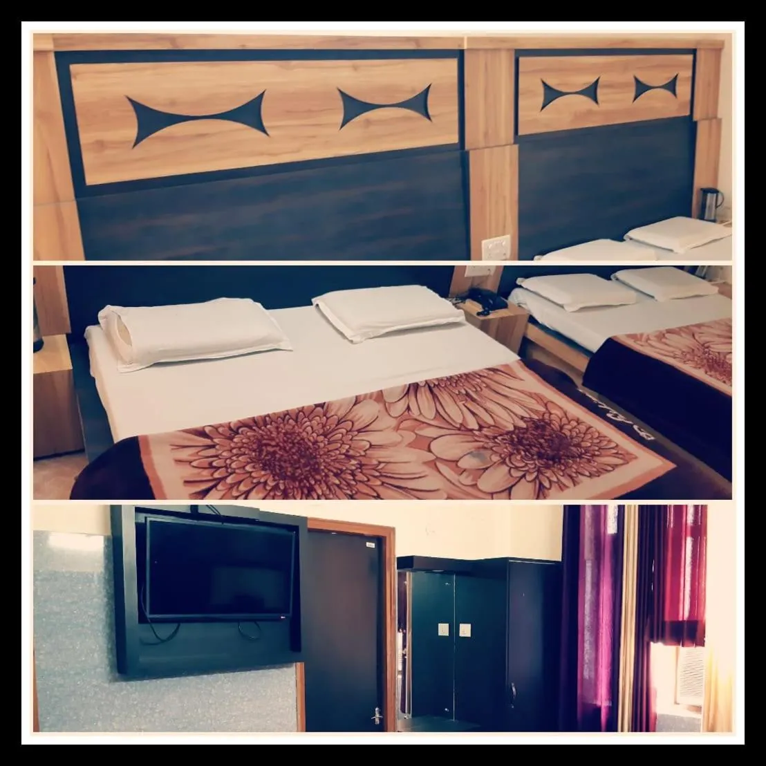 Bed in AASHIRWAD HOTEL