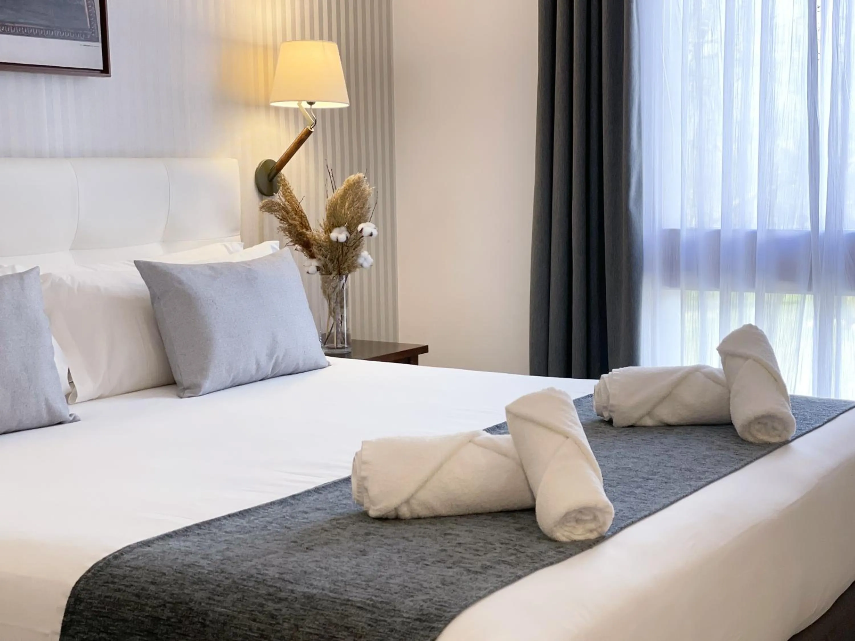 Bed in Hotel Fontanals Golf