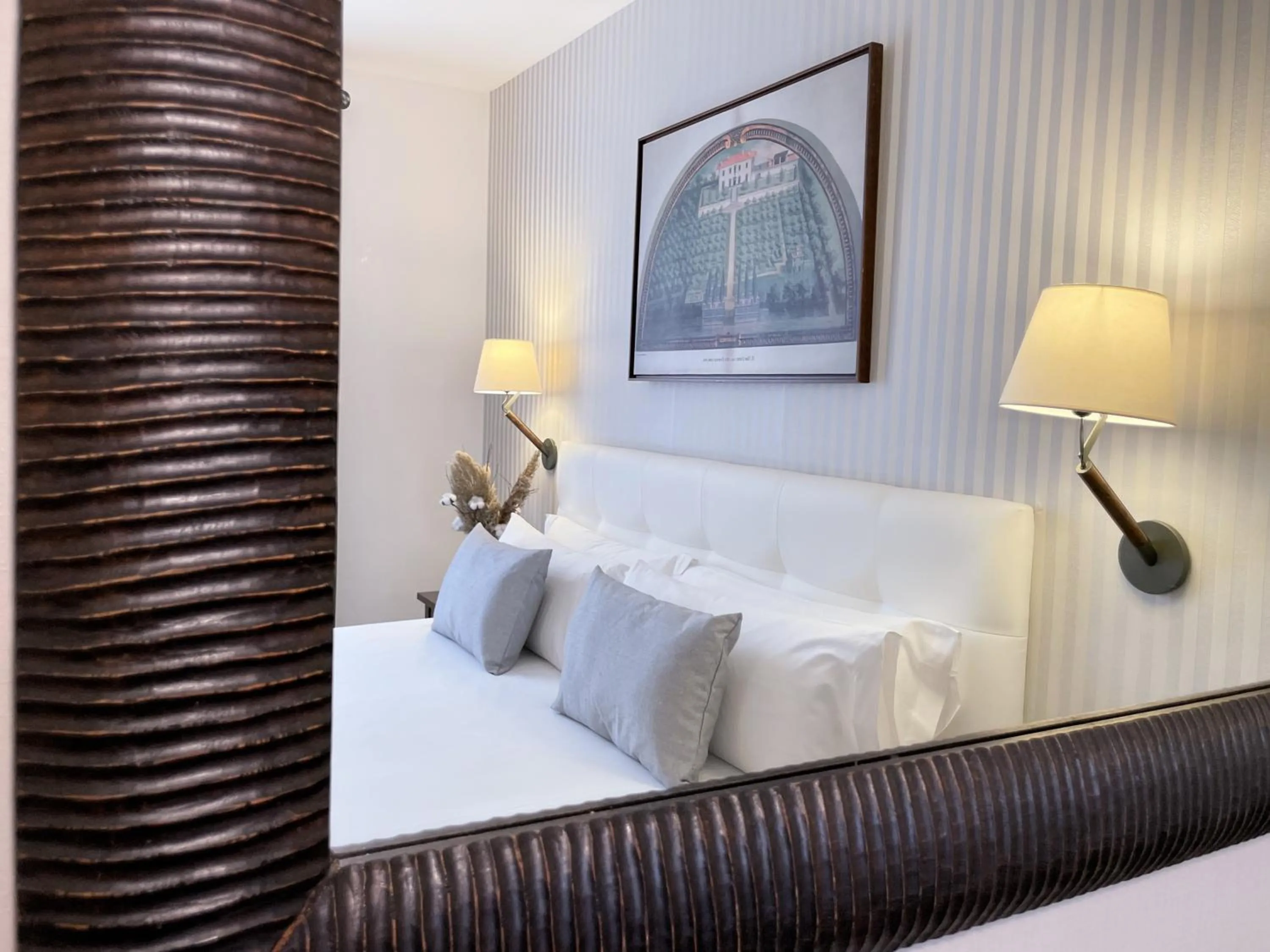 Bed in Hotel Fontanals Golf