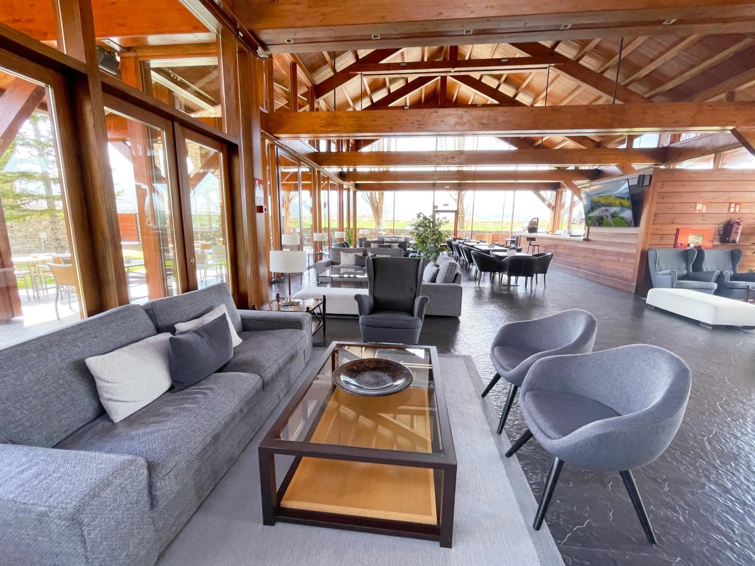 Living room in Hotel Fontanals Golf