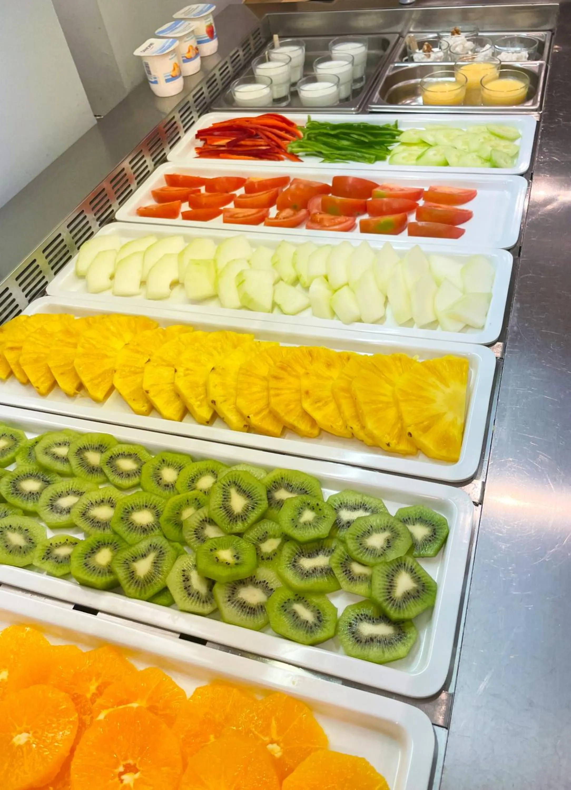 Buffet breakfast in Hotel Fontanals Golf