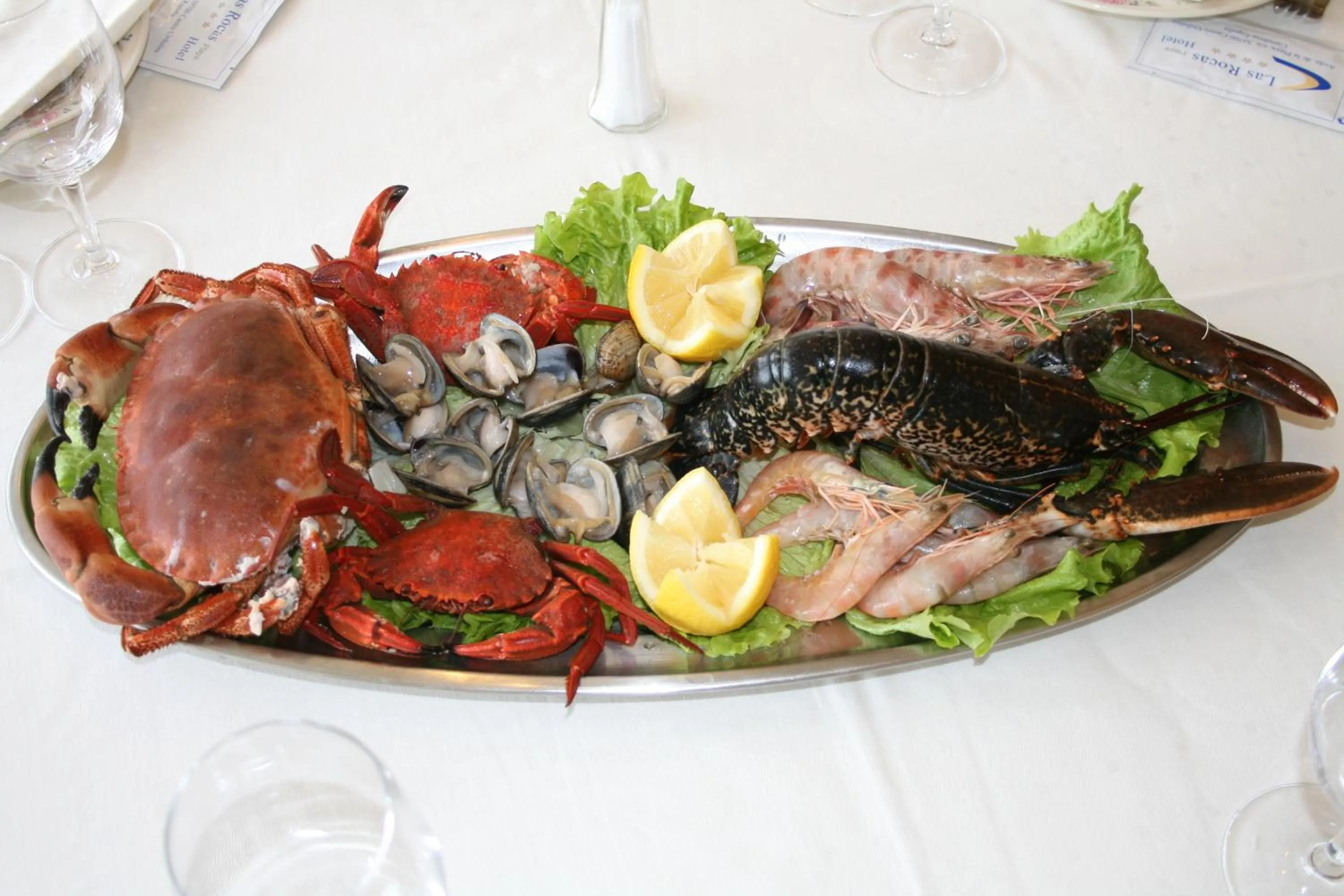 Food in Las Rocas Playa Hotel