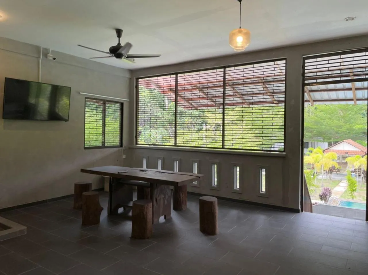 Seating area in Pangkor Nature View House