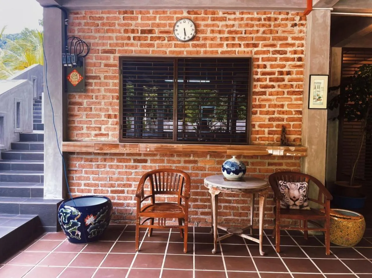 Seating area in Pangkor Nature View House