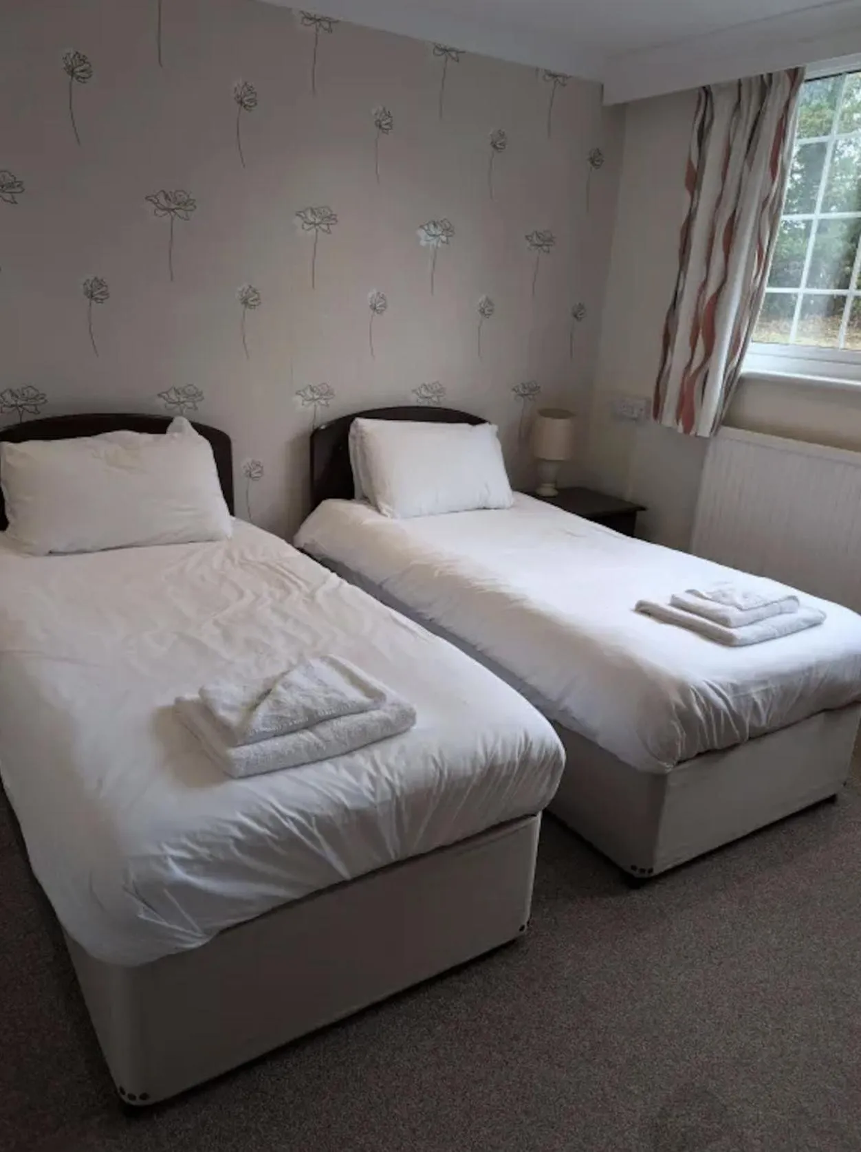 Bed in Northop Hall Country House Hotel