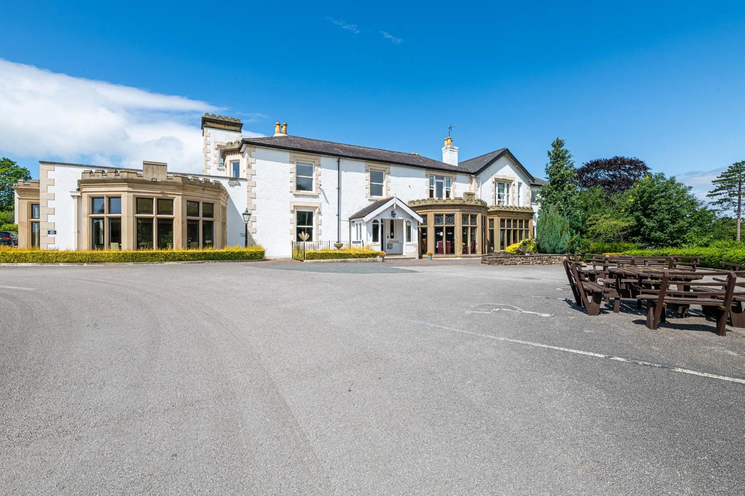 Property building in Northop Hall Country House Hotel