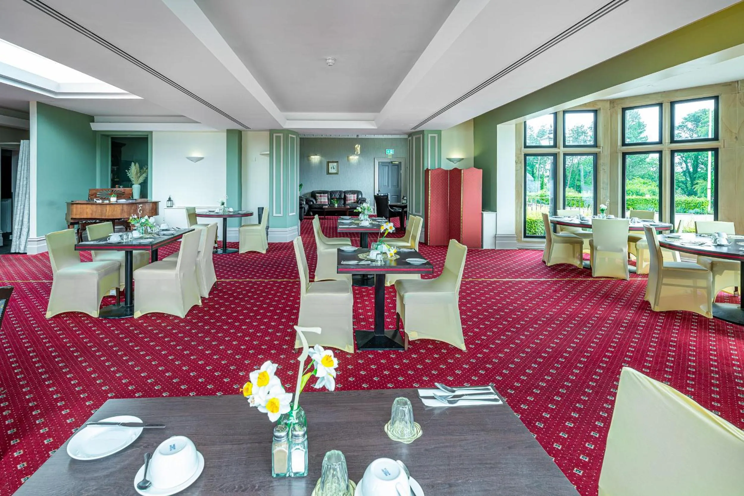 Dining area in Northop Hall Country House Hotel