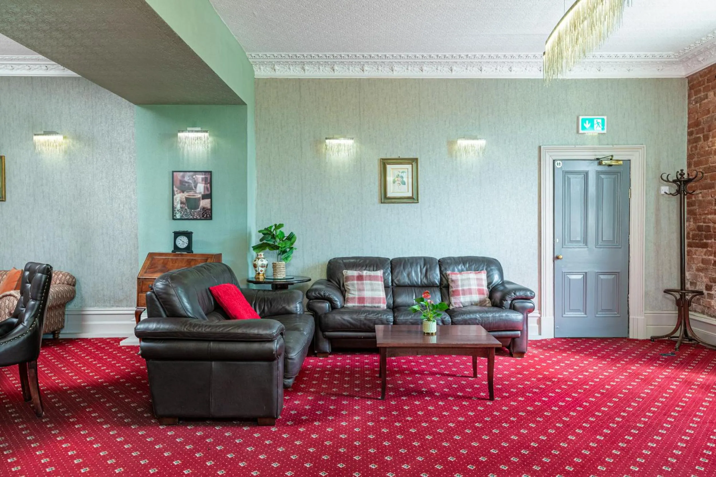 Seating area in Northop Hall Country House Hotel