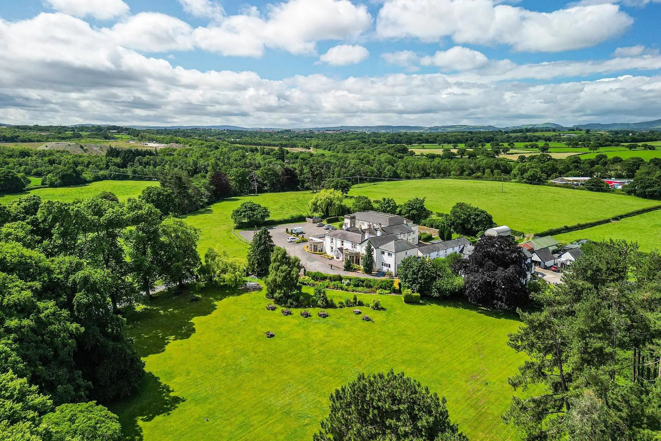 Property building in Northop Hall Country House Hotel