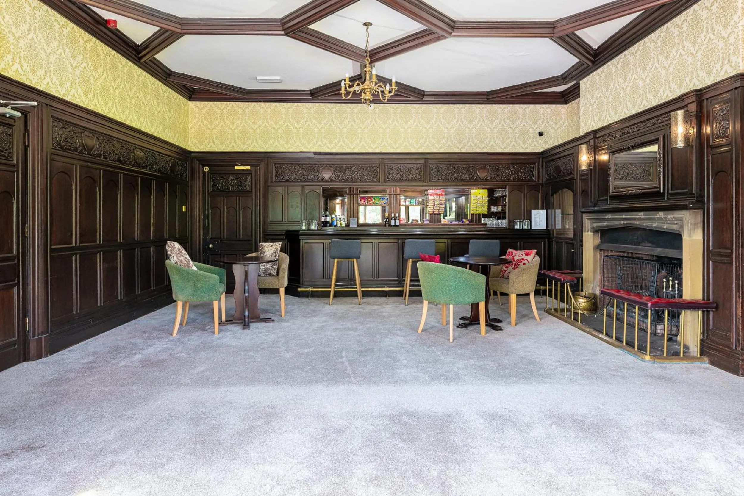 Lounge or bar in Northop Hall Country House Hotel