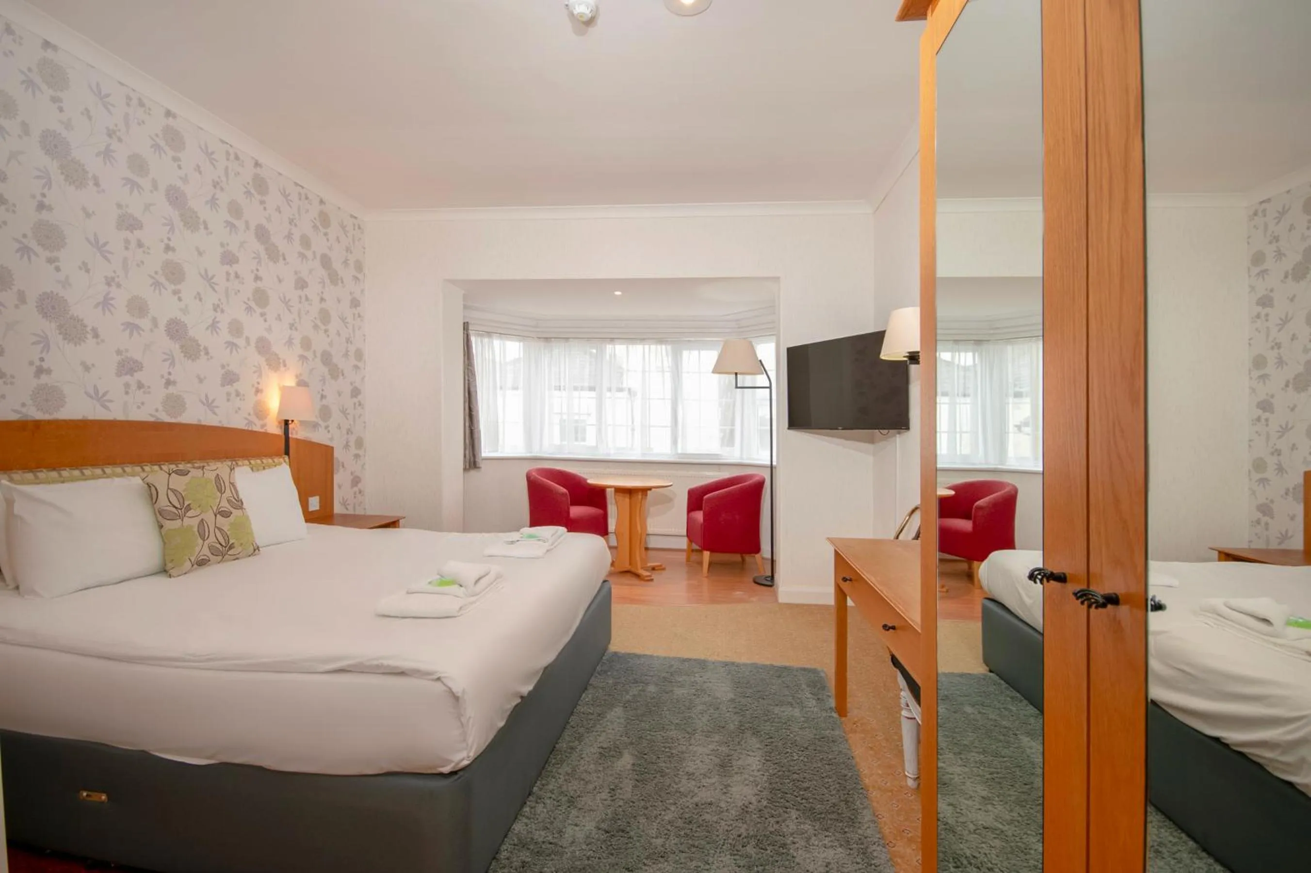 Bed in Northop Hall Country House Hotel