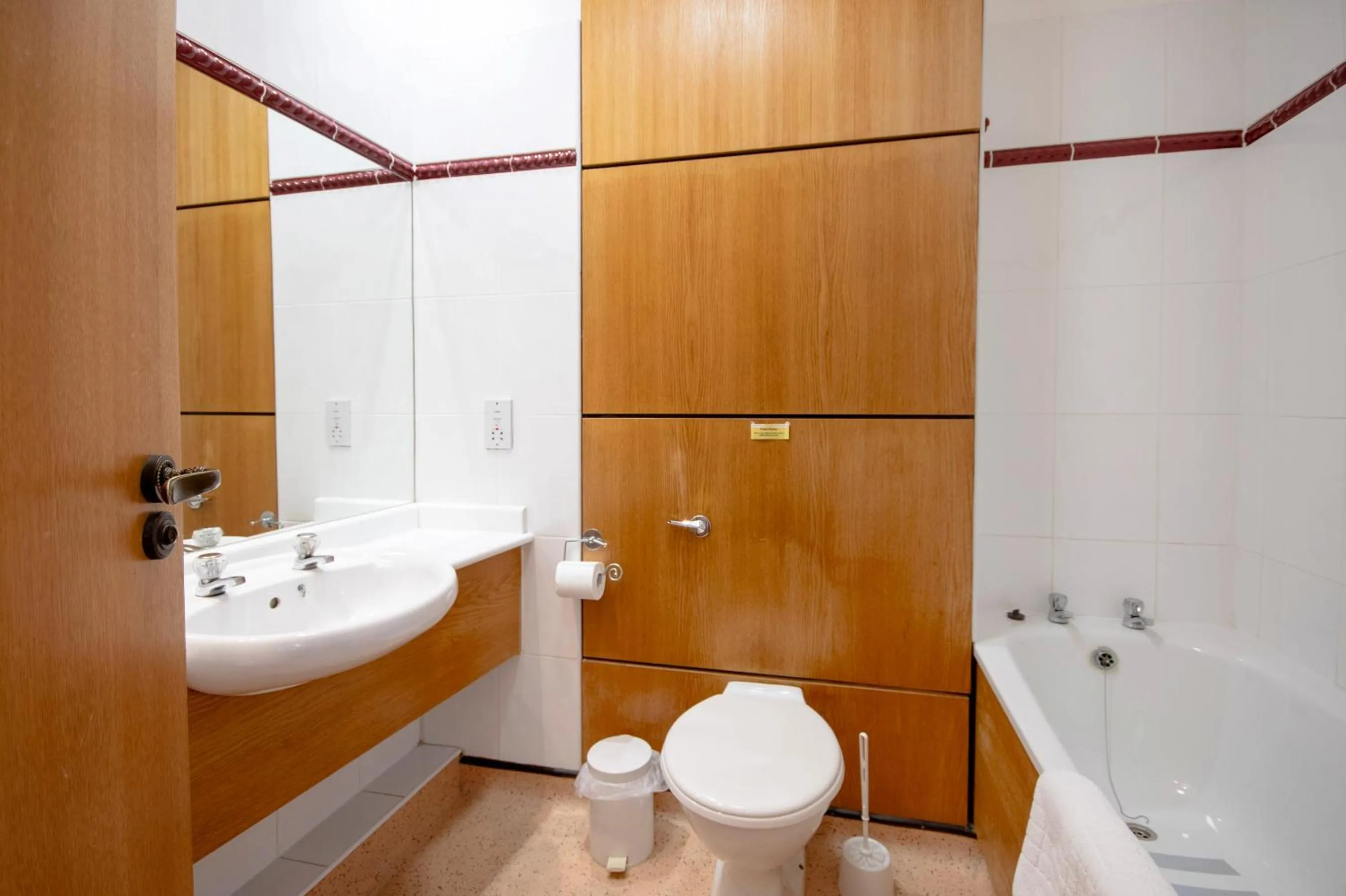 Toilet in Northop Hall Country House Hotel