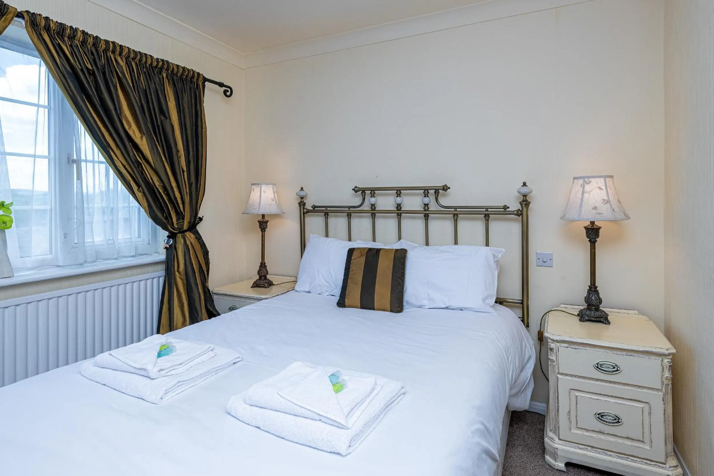 Bed in Northop Hall Country House Hotel