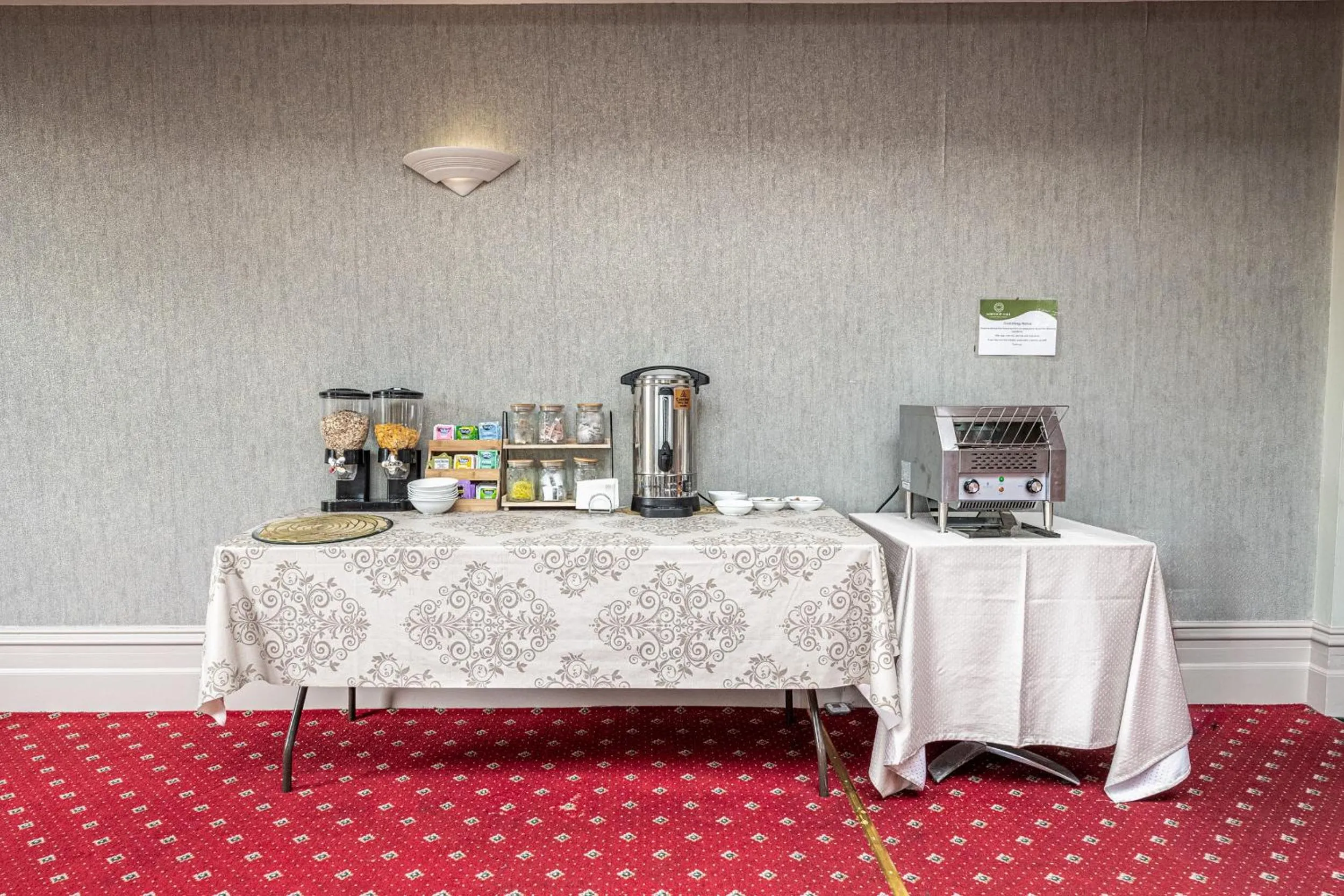 Breakfast in Northop Hall Country House Hotel