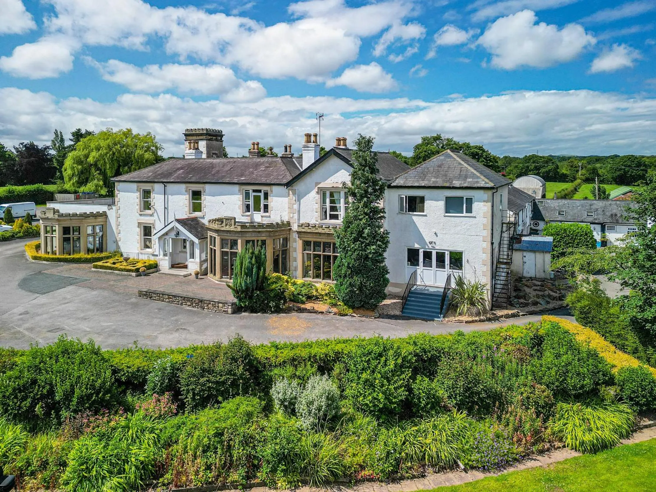Property building in Northop Hall Country House Hotel