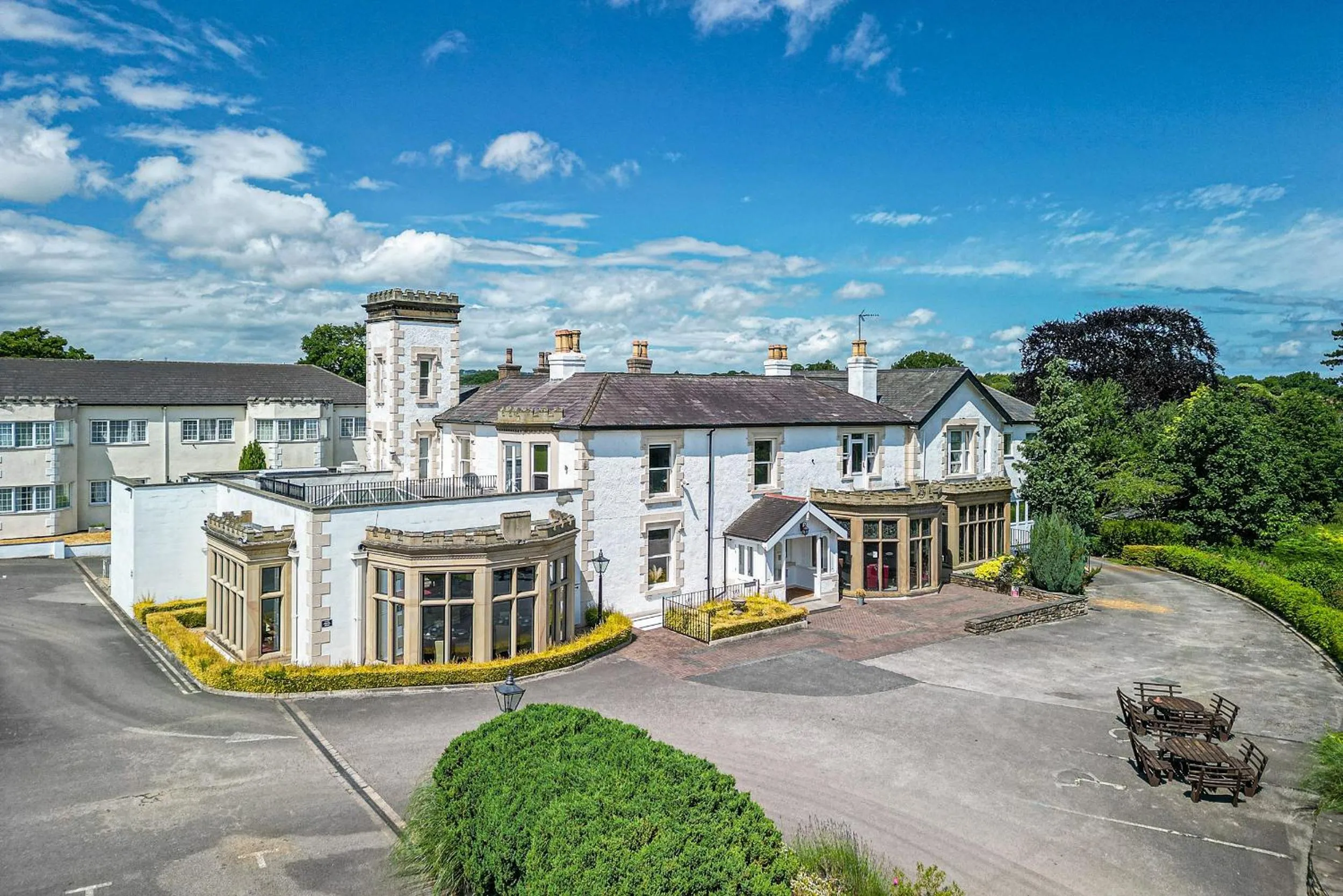 Property building in Northop Hall Country House Hotel