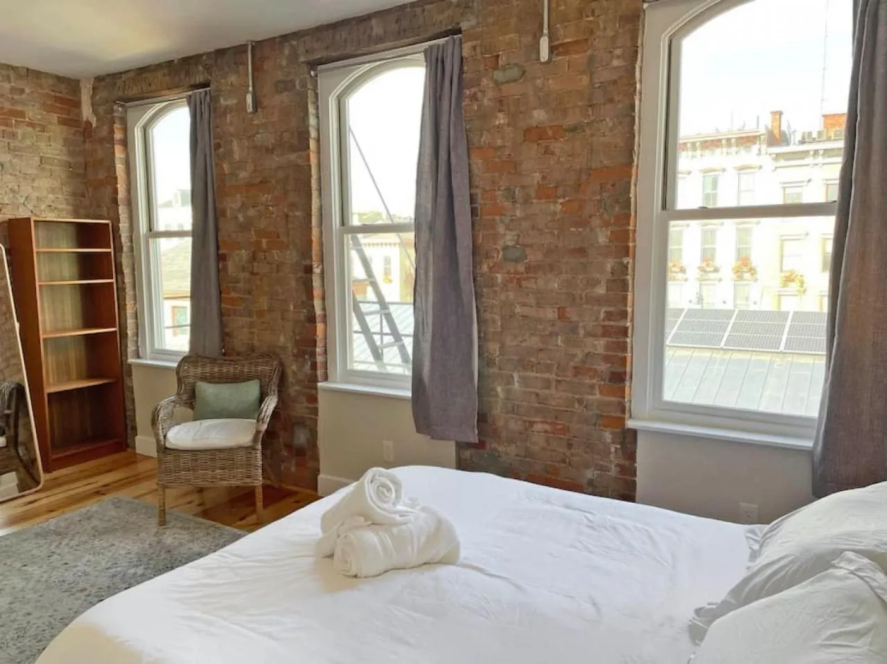 Bedroom, Bed in Luxury 4-Bedroom Retreat in the Heart of Over the Rhine