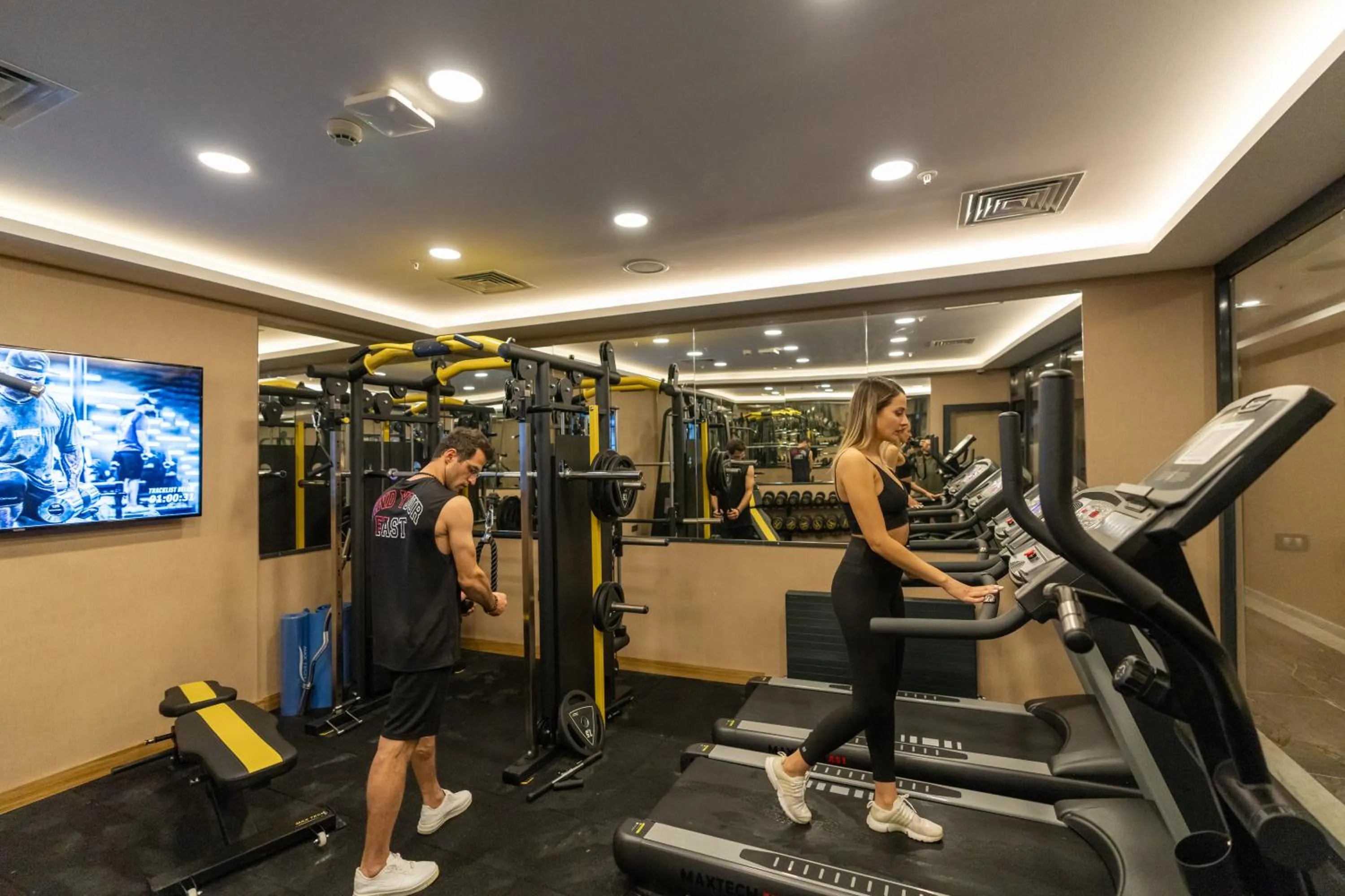 Fitness centre/facilities in SARPİNO MOUNTAİN HOTEL