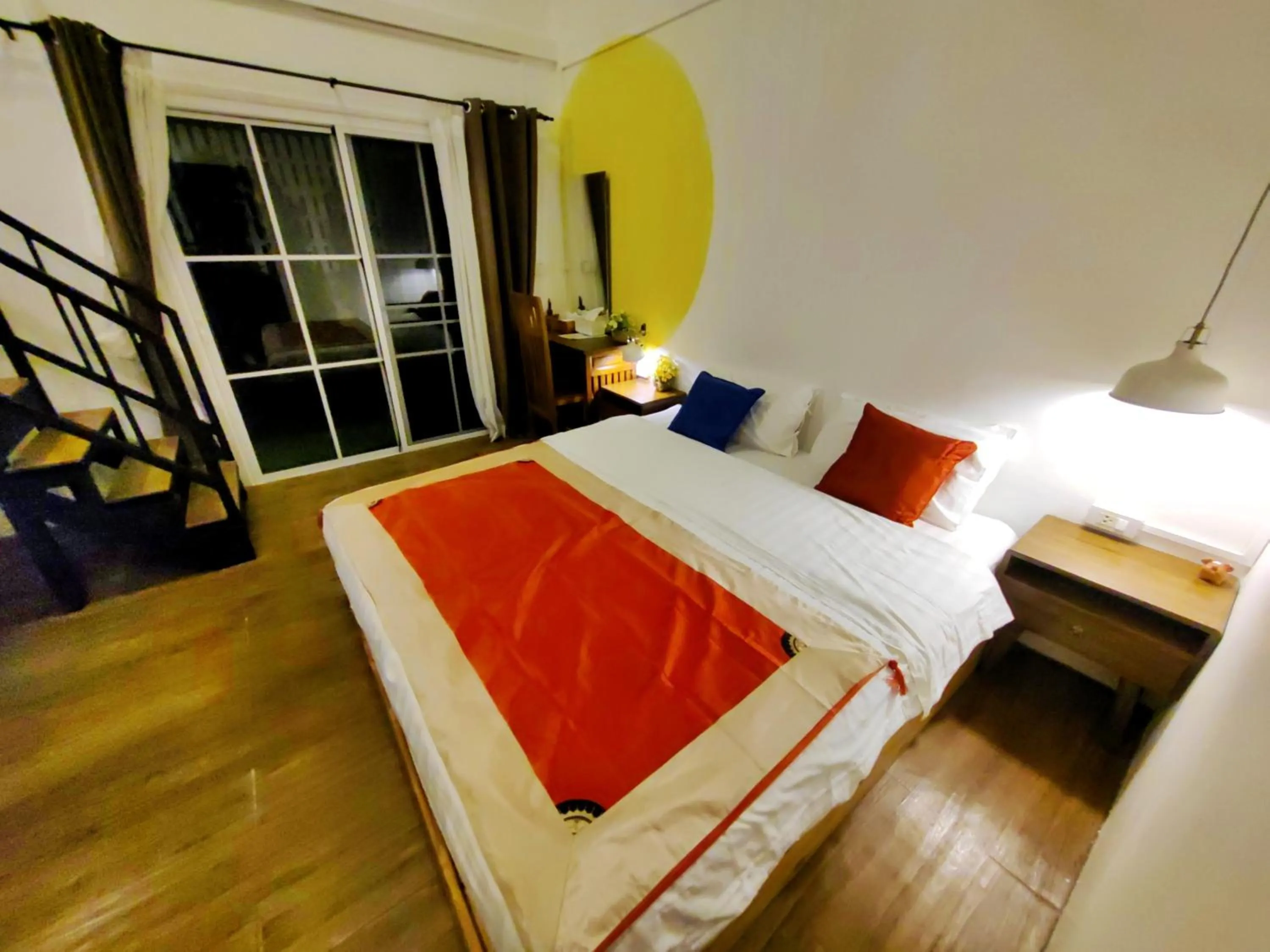 Bed in Chiang Mai Gate house