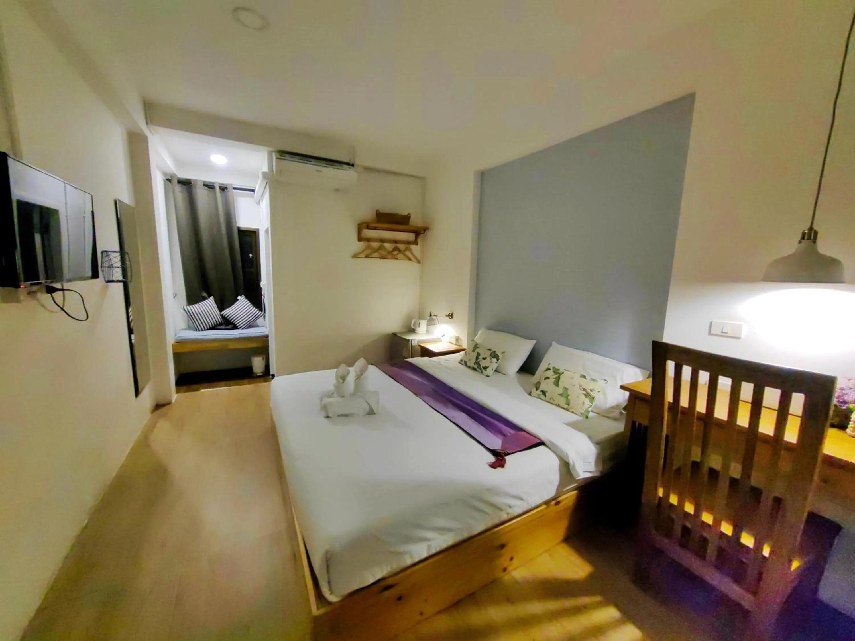 Bed in Chiang Mai Gate house