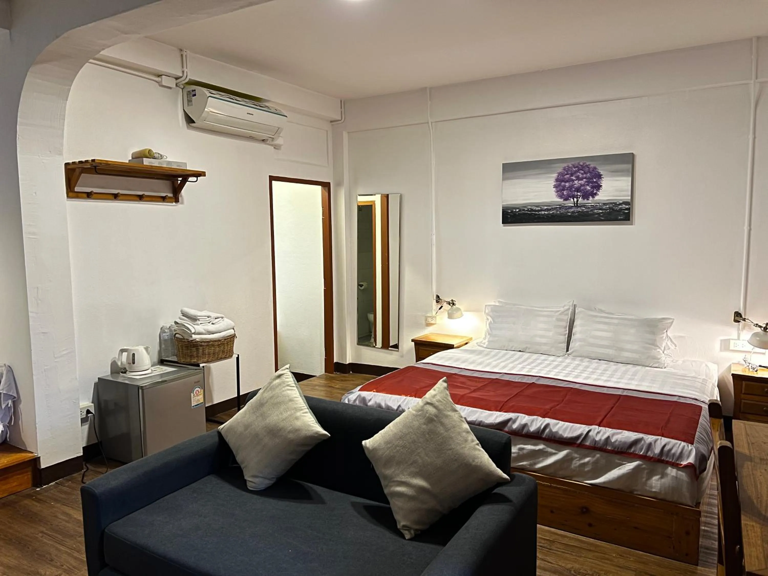 Bed in Chiang Mai Gate house