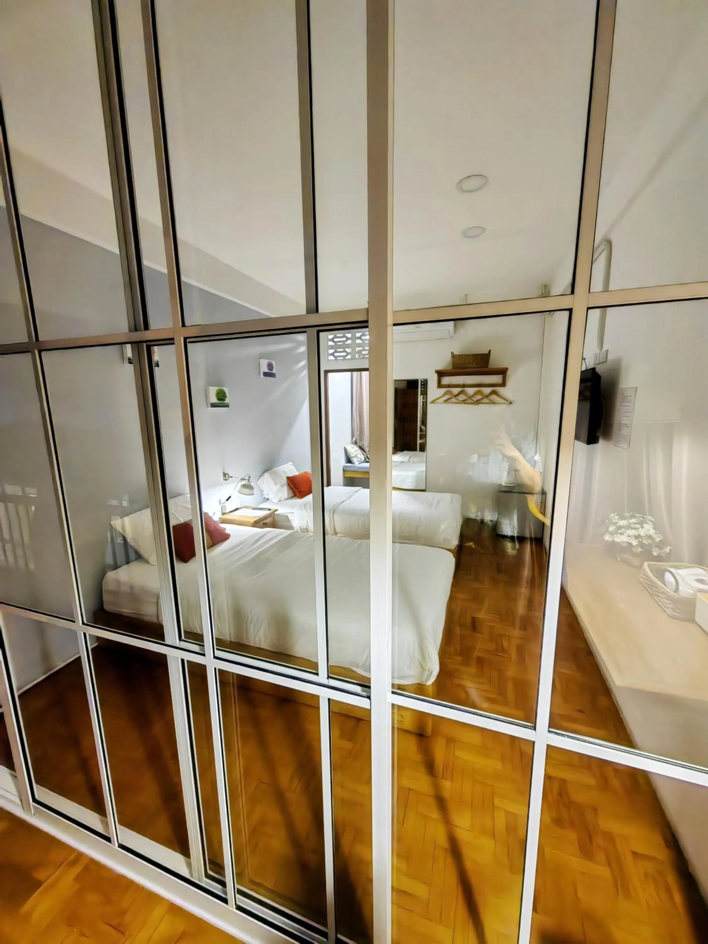 Bed in Chiang Mai Gate house