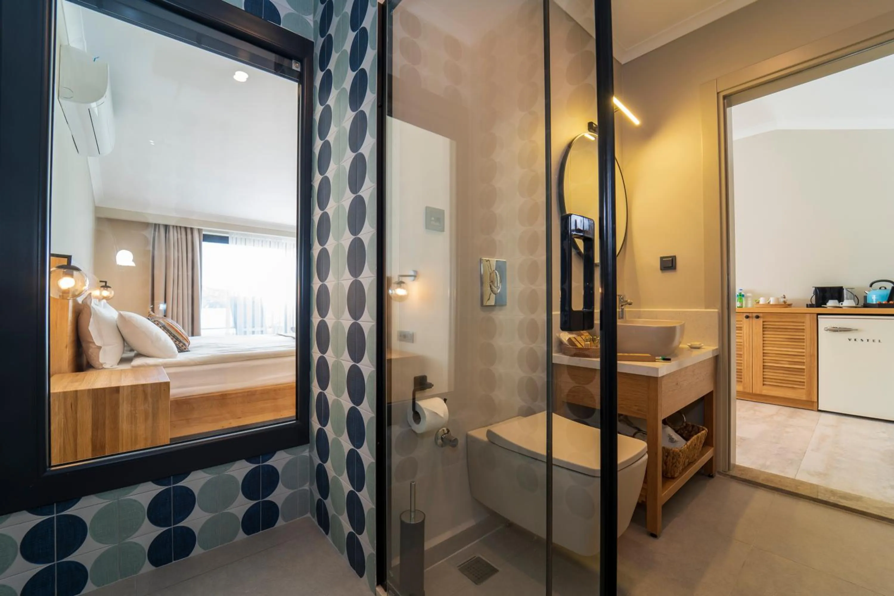 Shower, Bed in Ansira Fethiye