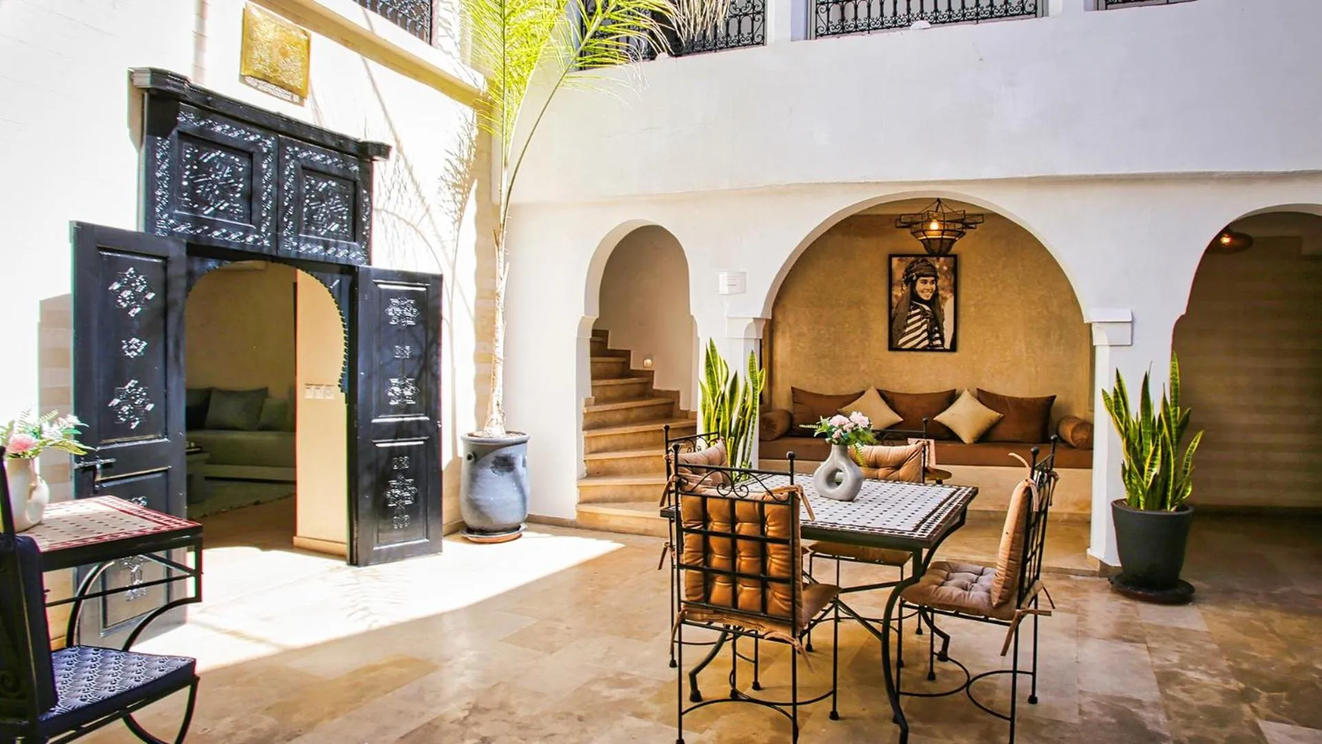 Patio in Riad RIM