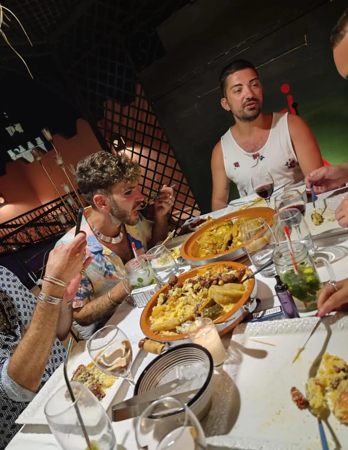 group of guests in Riad RIM