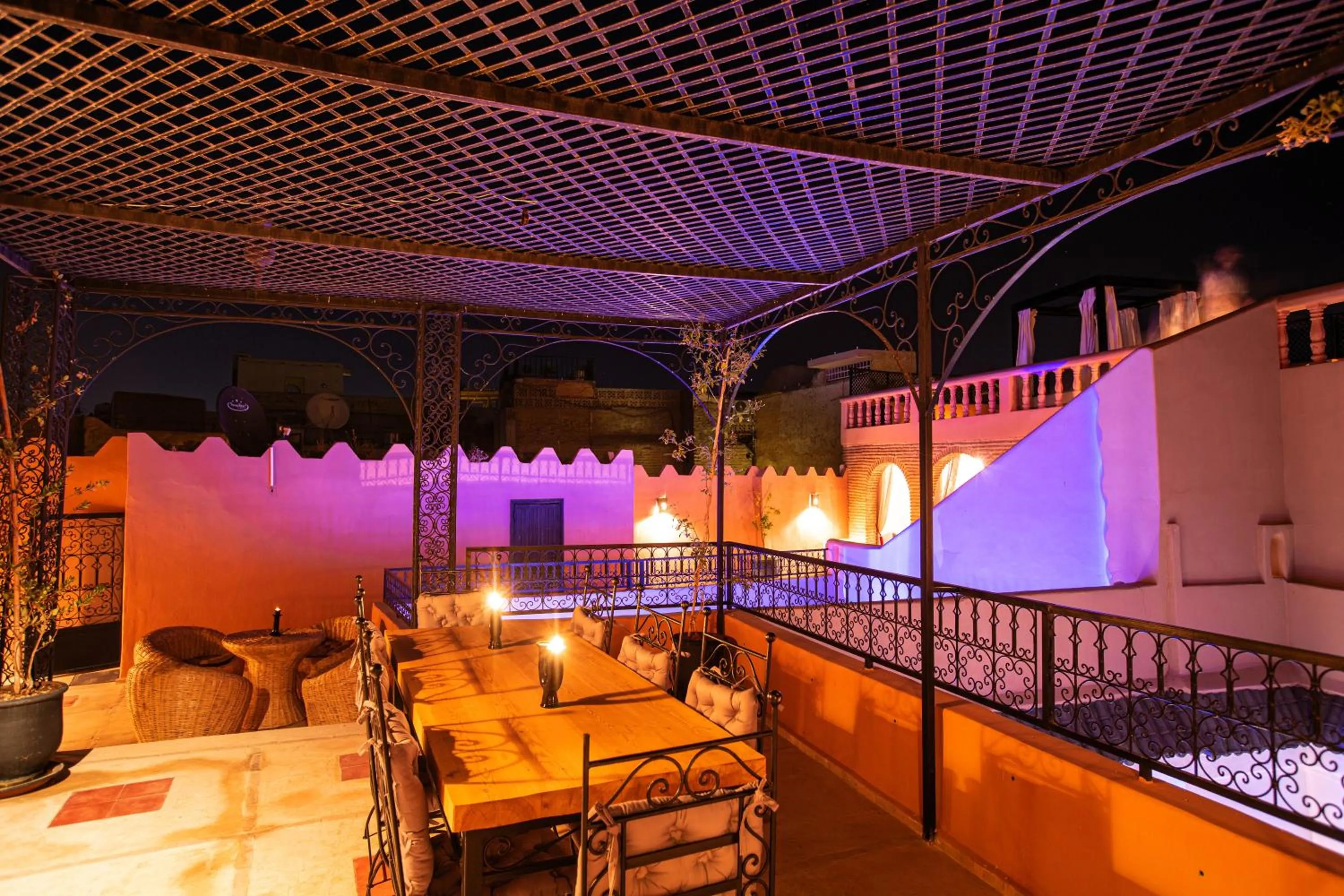 Balcony/Terrace in Riad RIM