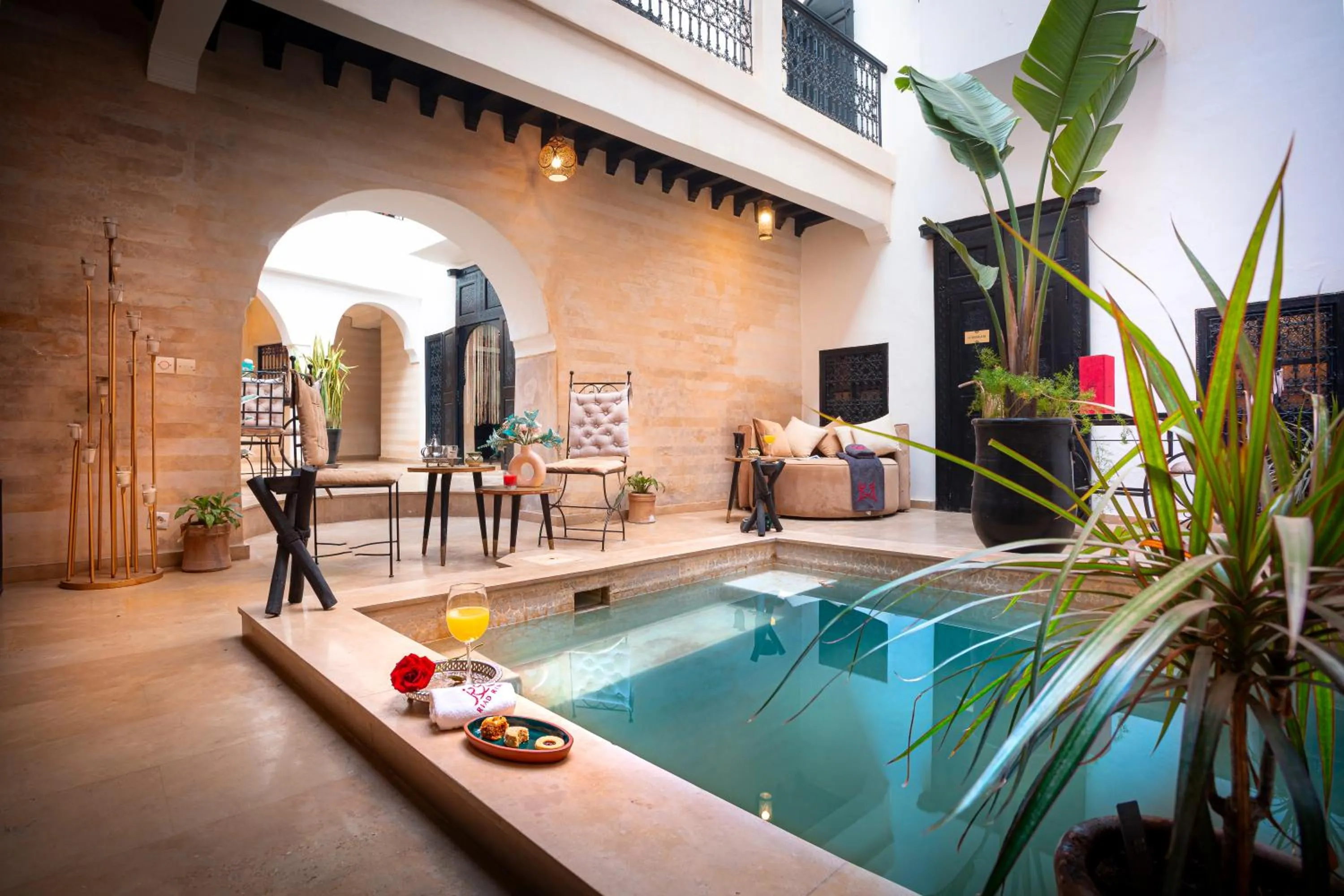 Patio in Riad RIM