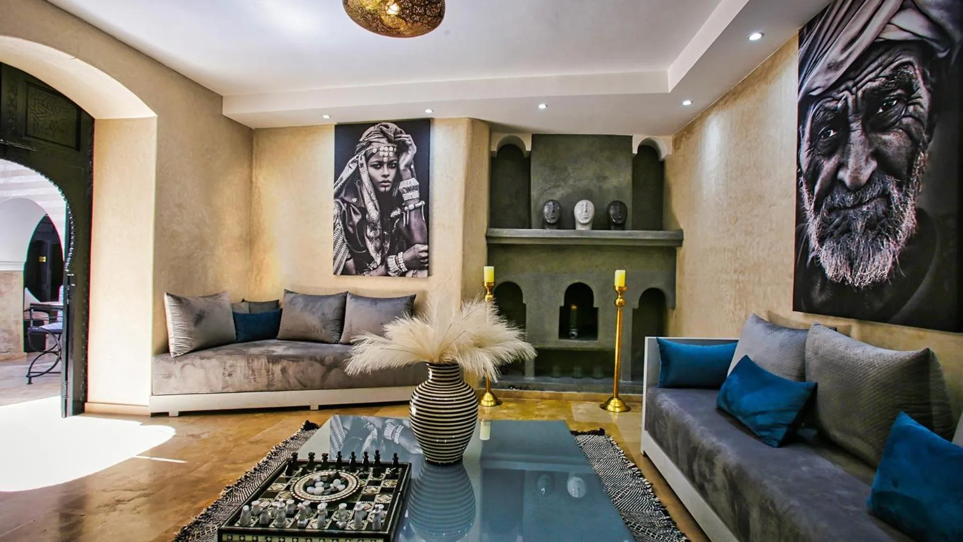 Living room in Riad RIM