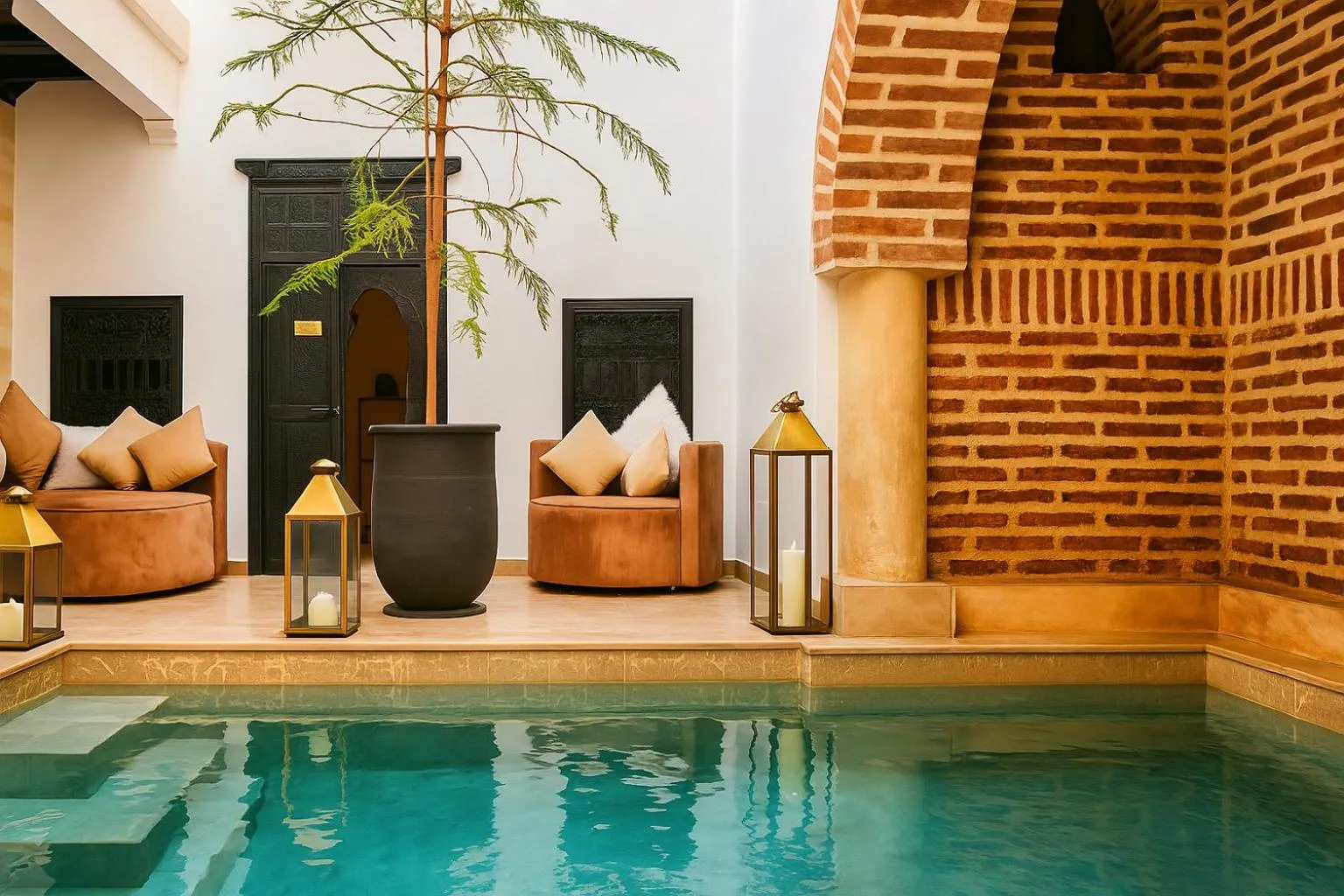 Patio in Riad RIM