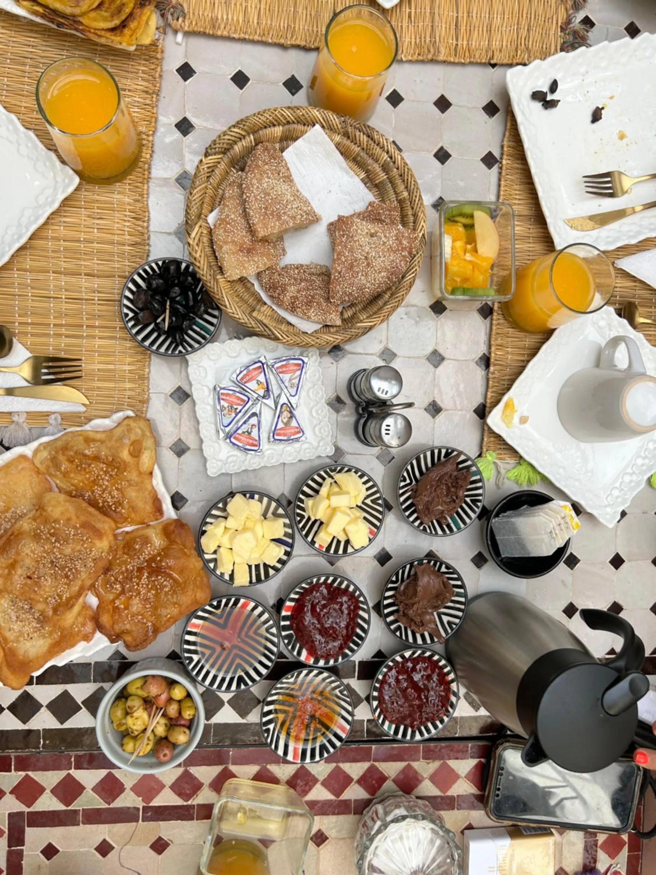 Breakfast in Riad RIM