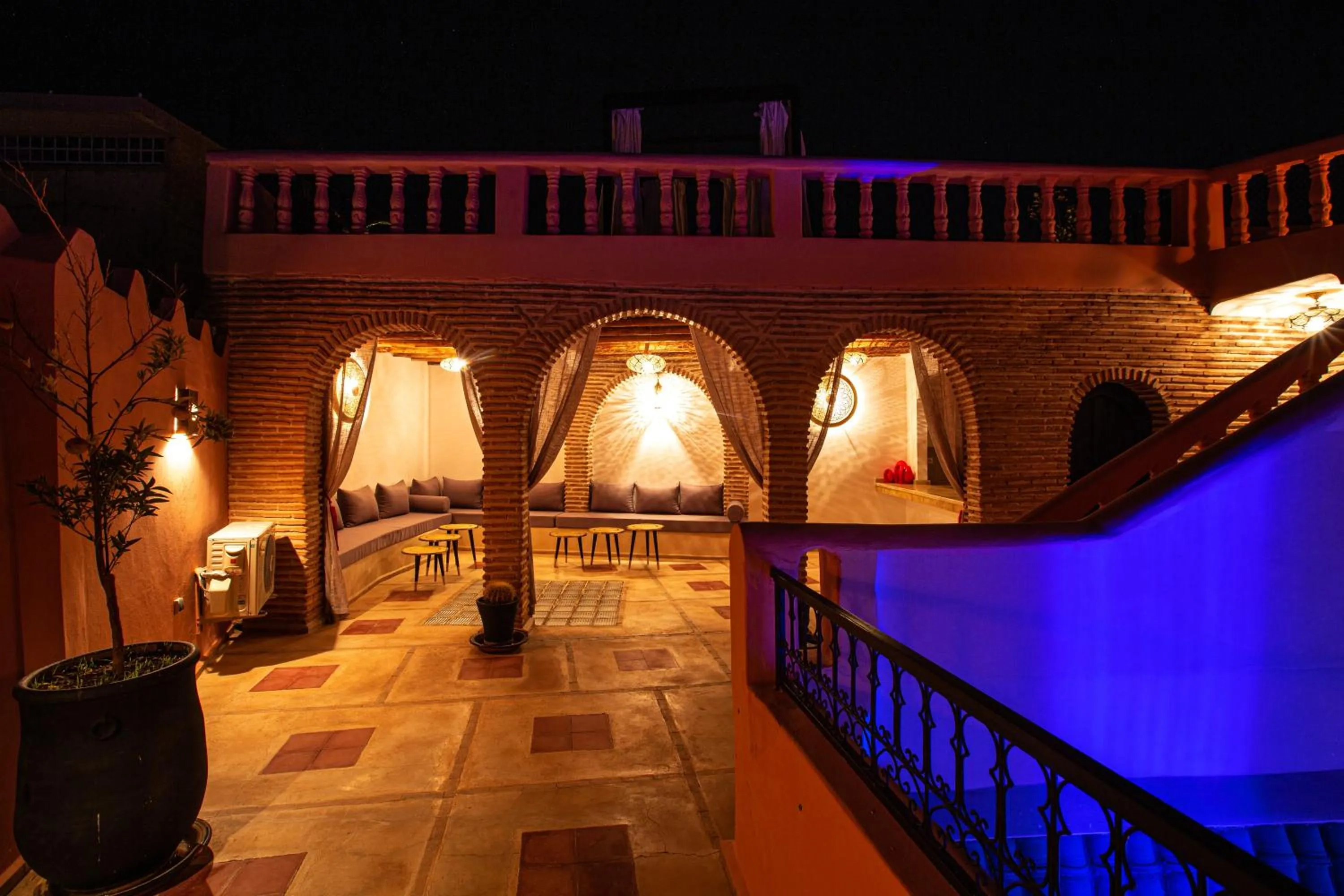 Balcony/Terrace in Riad RIM