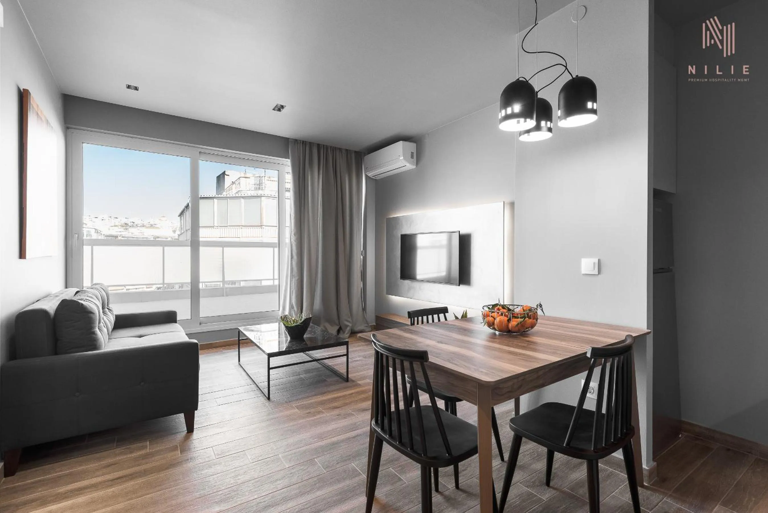 Seating area in Big Apple, Nilie Hospitality MGMT