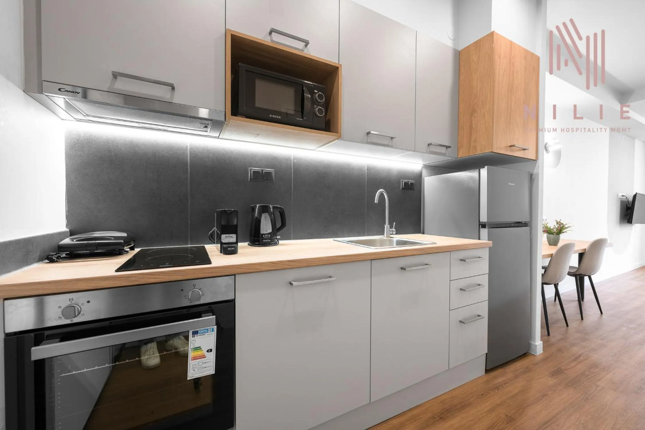 Kitchen or kitchenette in Big Apple, Nilie Hospitality MGMT