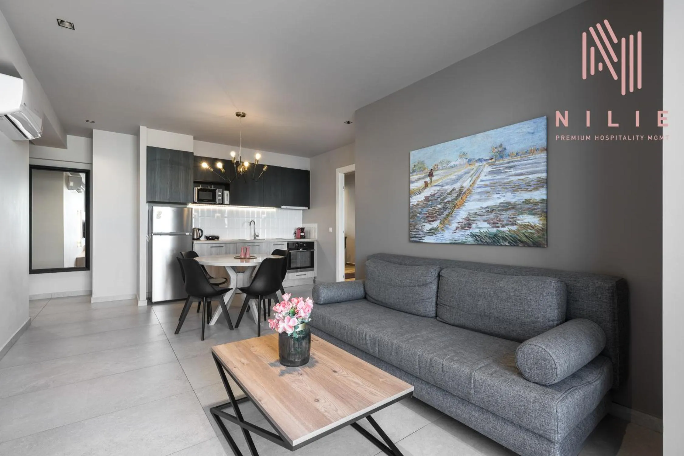 Seating area in Big Apple, Nilie Hospitality MGMT