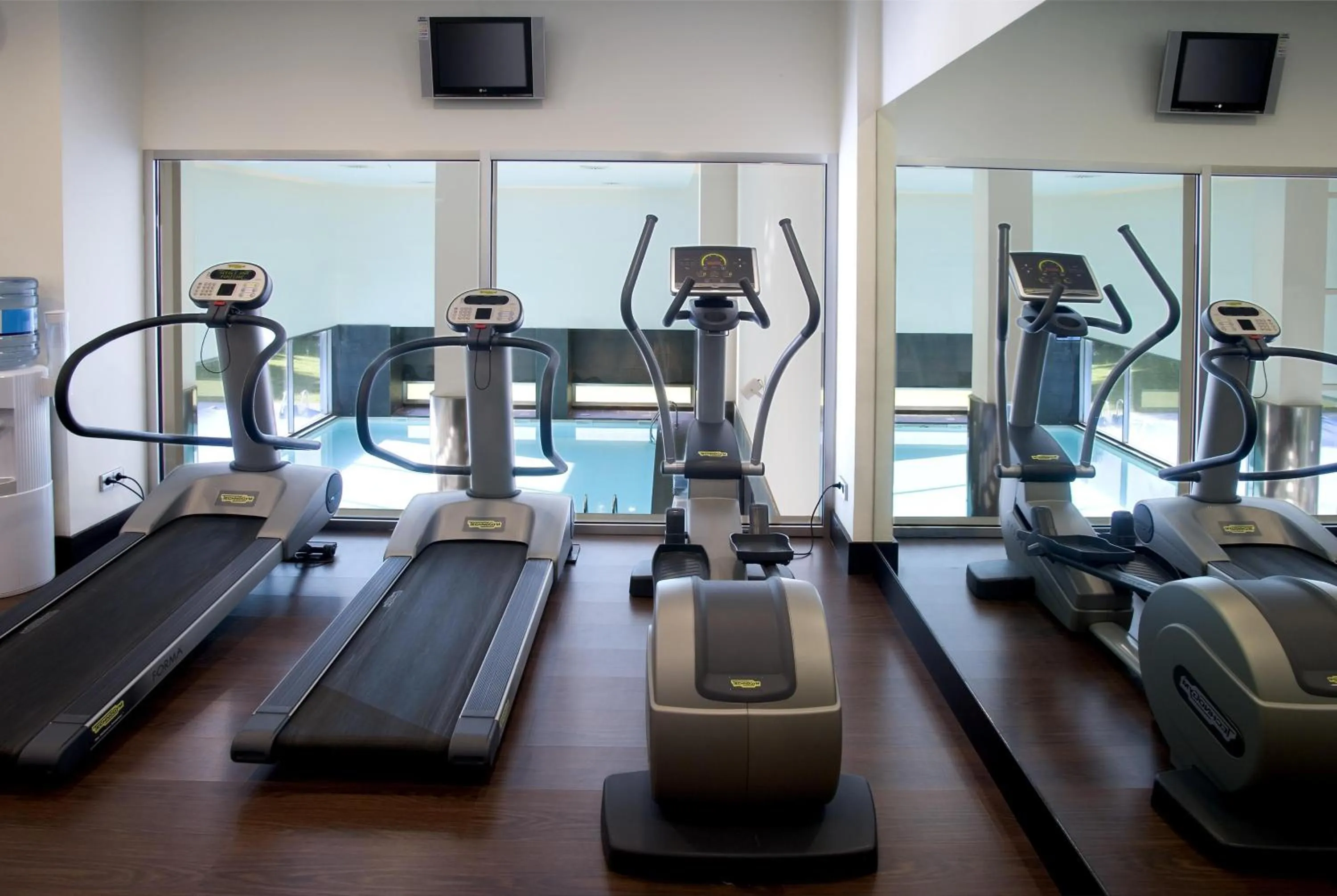 Fitness centre/facilities in NH Collection Santiago de Compostela
